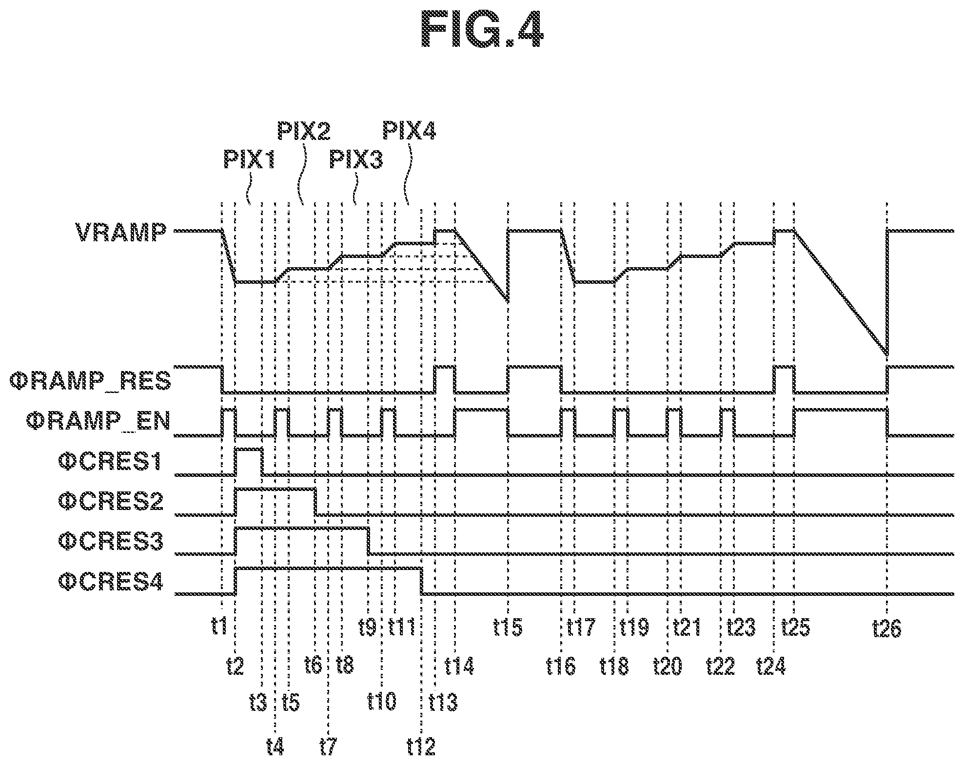 Patent US12316989 Figure 4 – Driving method for AD conversion circuit, AD conversion circuit, photoelectric conversion device, and apparatus