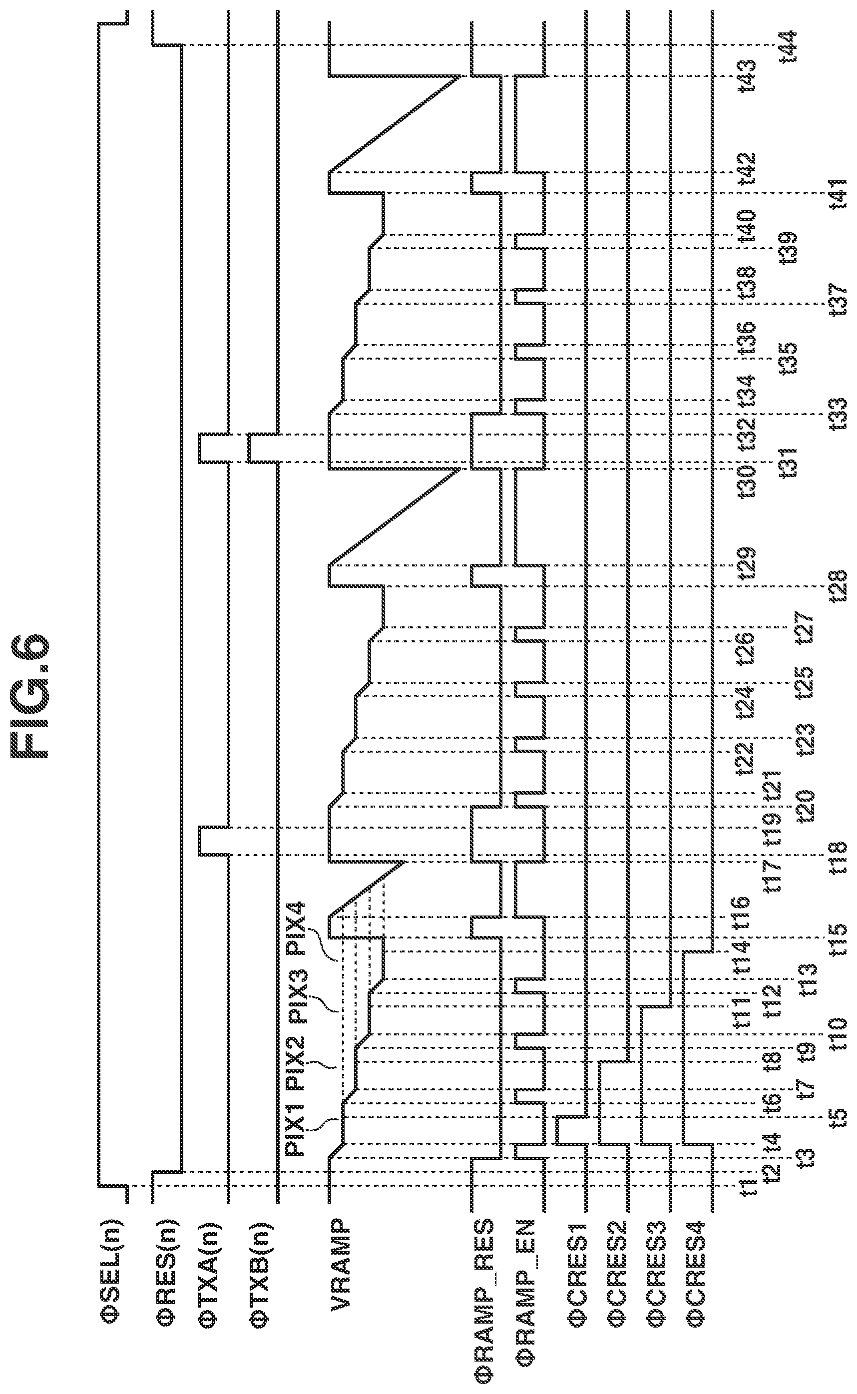Patent US12316989 Figure 6 – Driving method for AD conversion circuit, AD conversion circuit, photoelectric conversion device, and apparatus