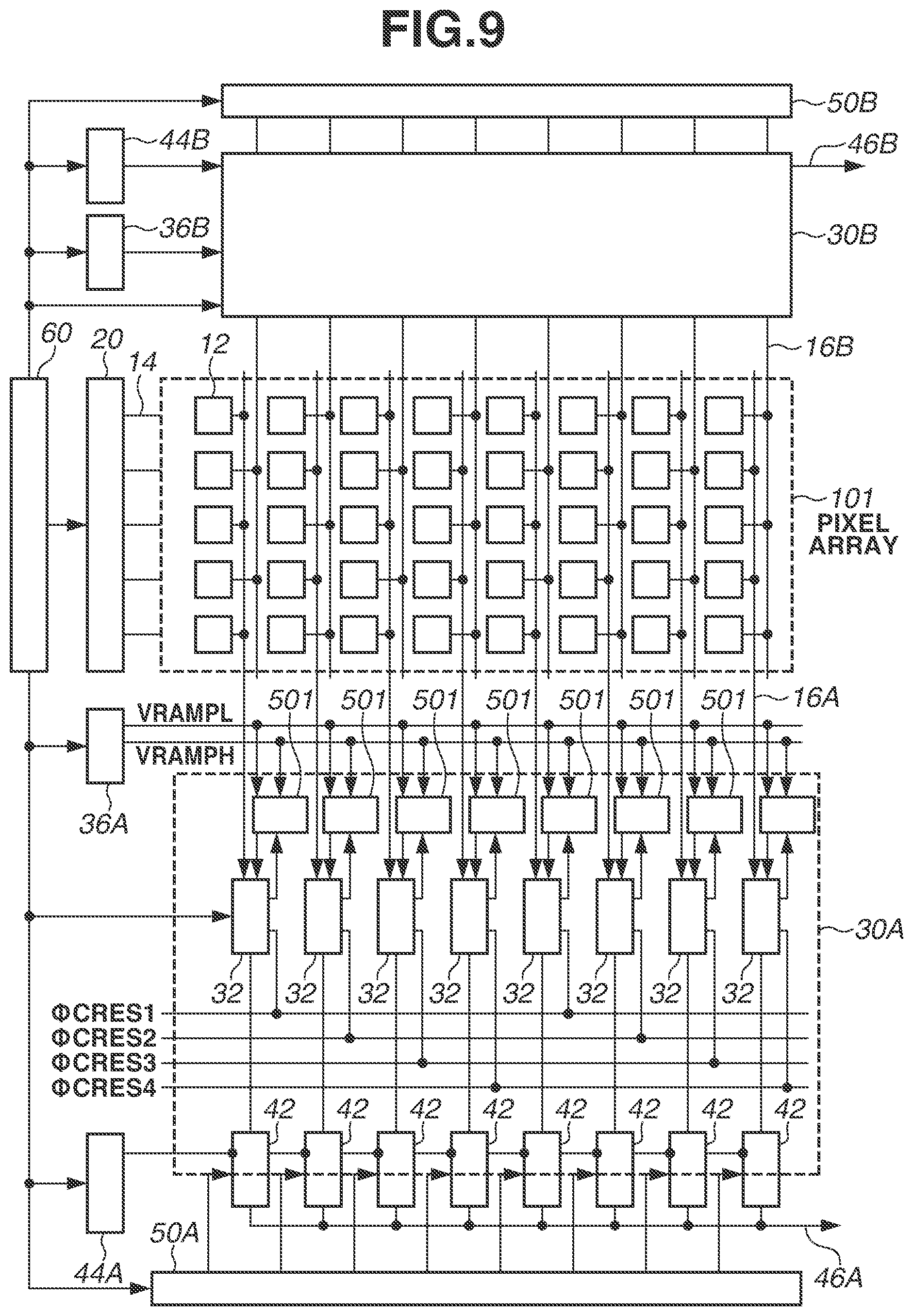 Patent US12316989 Figure 10 – Driving method for AD conversion circuit, AD conversion circuit, photoelectric conversion device, and apparatus