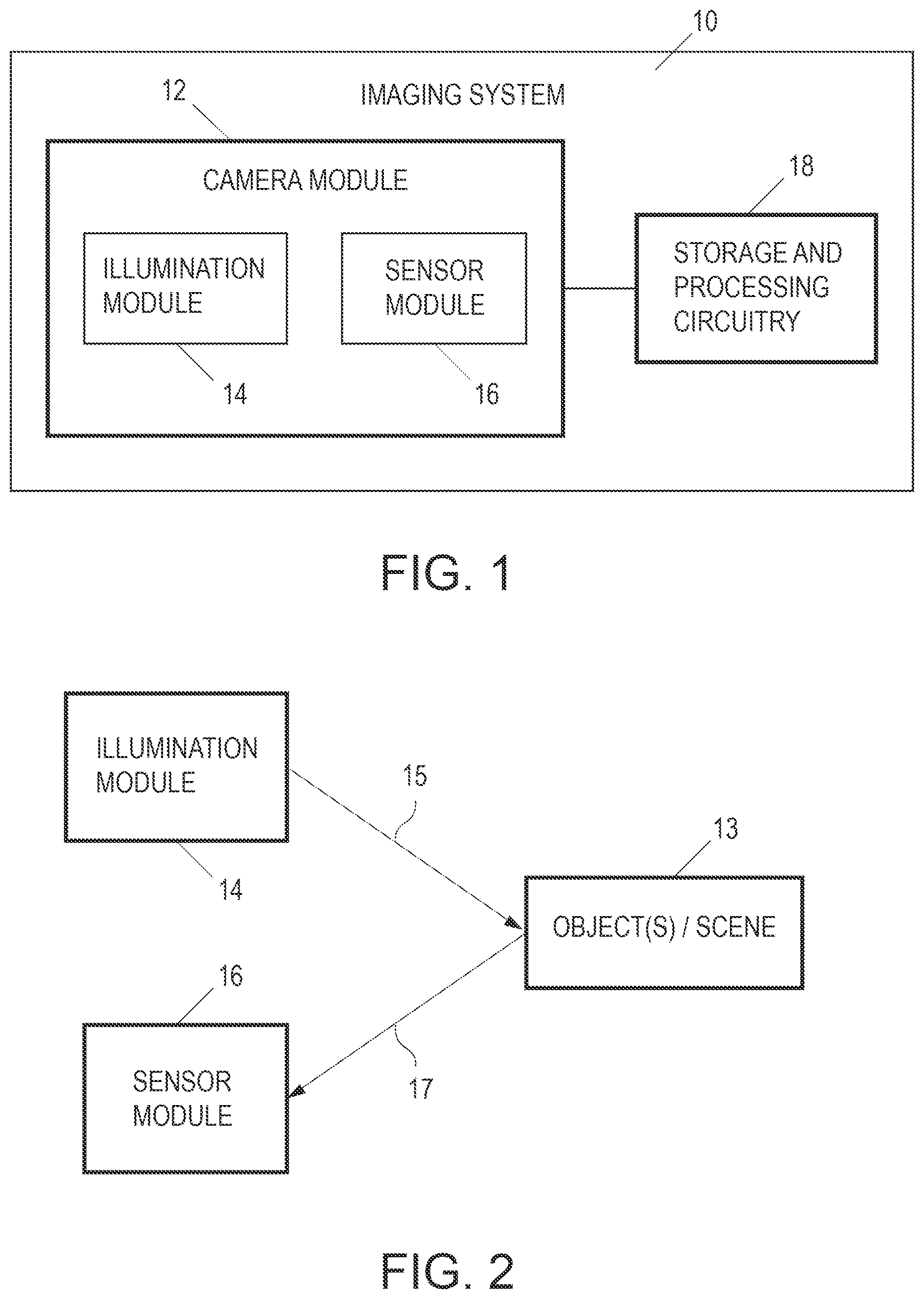 Patent US12316990 Figure 1 – Imaging system with time-of-flight sensing
