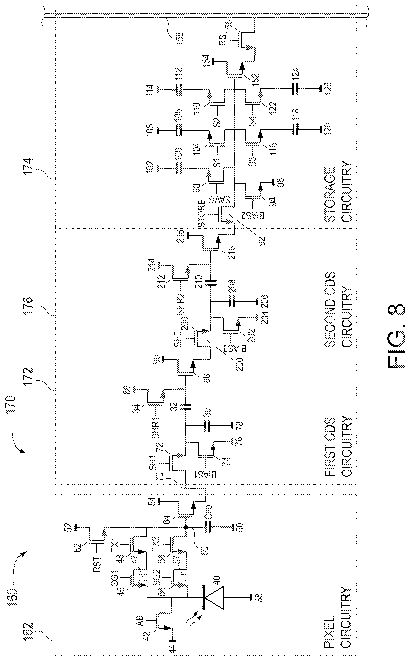 Patent US12316990 Figure 7 – Imaging system with time-of-flight sensing