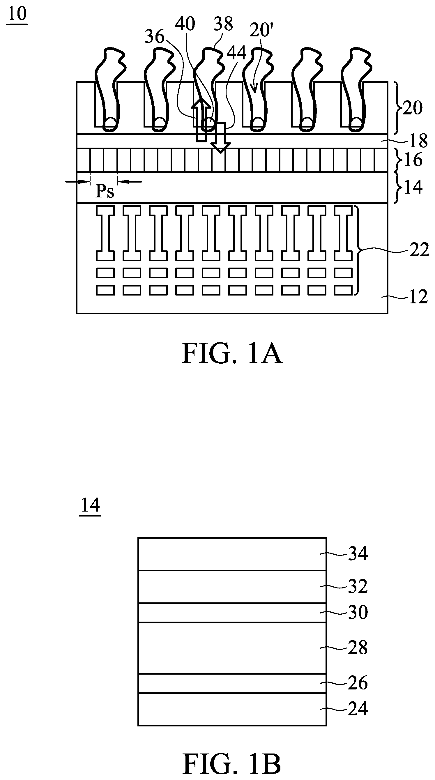 Patent US12316994 Figure 1 – High-resolution and small-pixel-size optical device for third generation sequencing