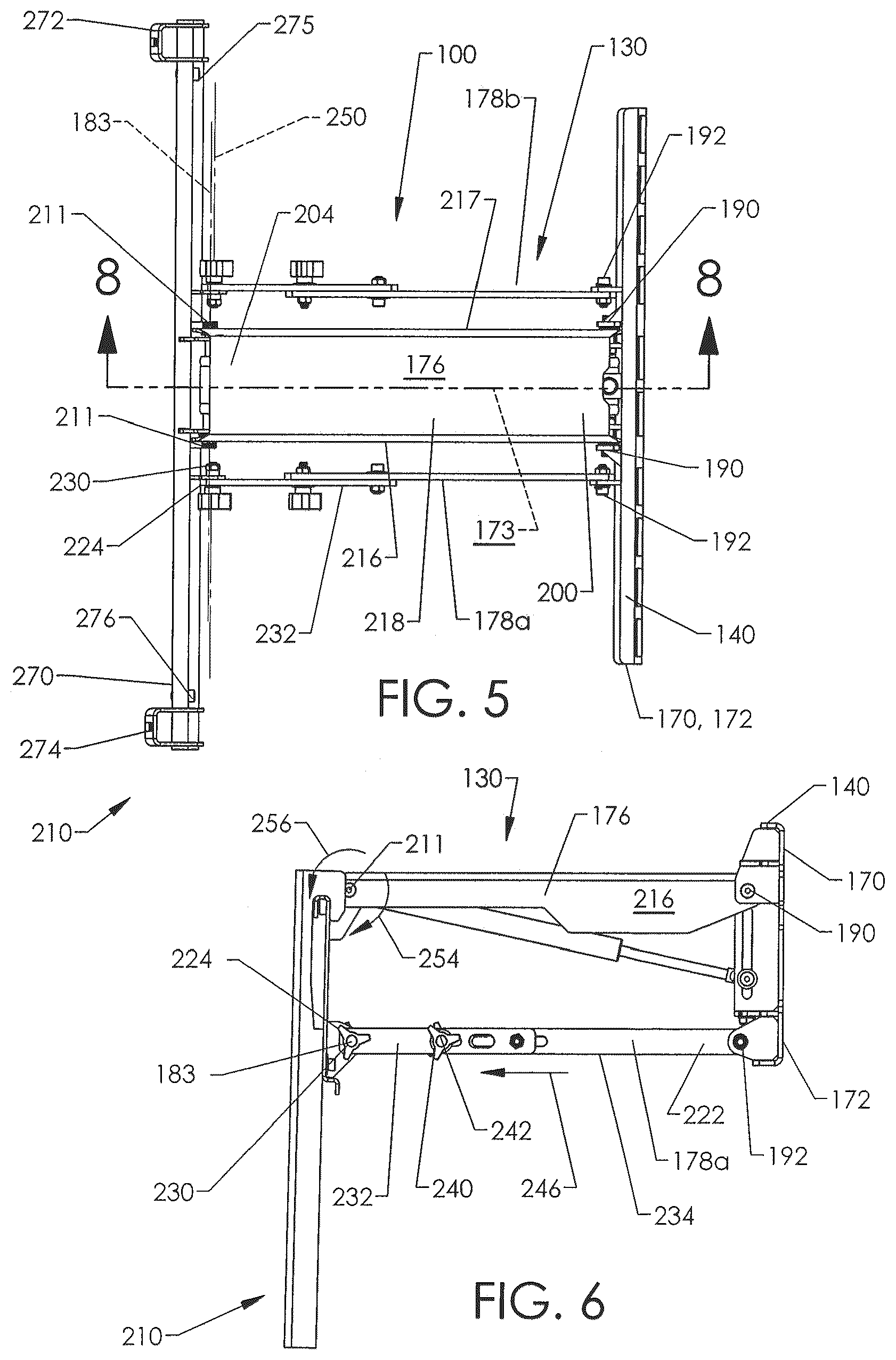 Patent US12316996 Figure 4 – Television mounting systems