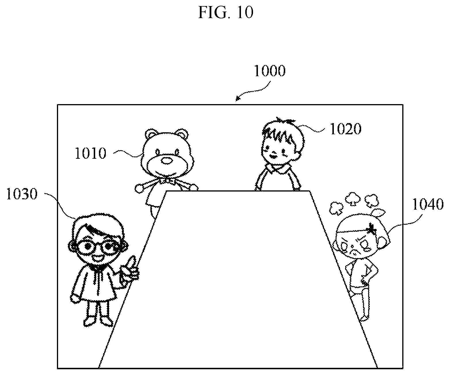 Patent US12317001 Figure 10 – Method and system for processing conference using avatar