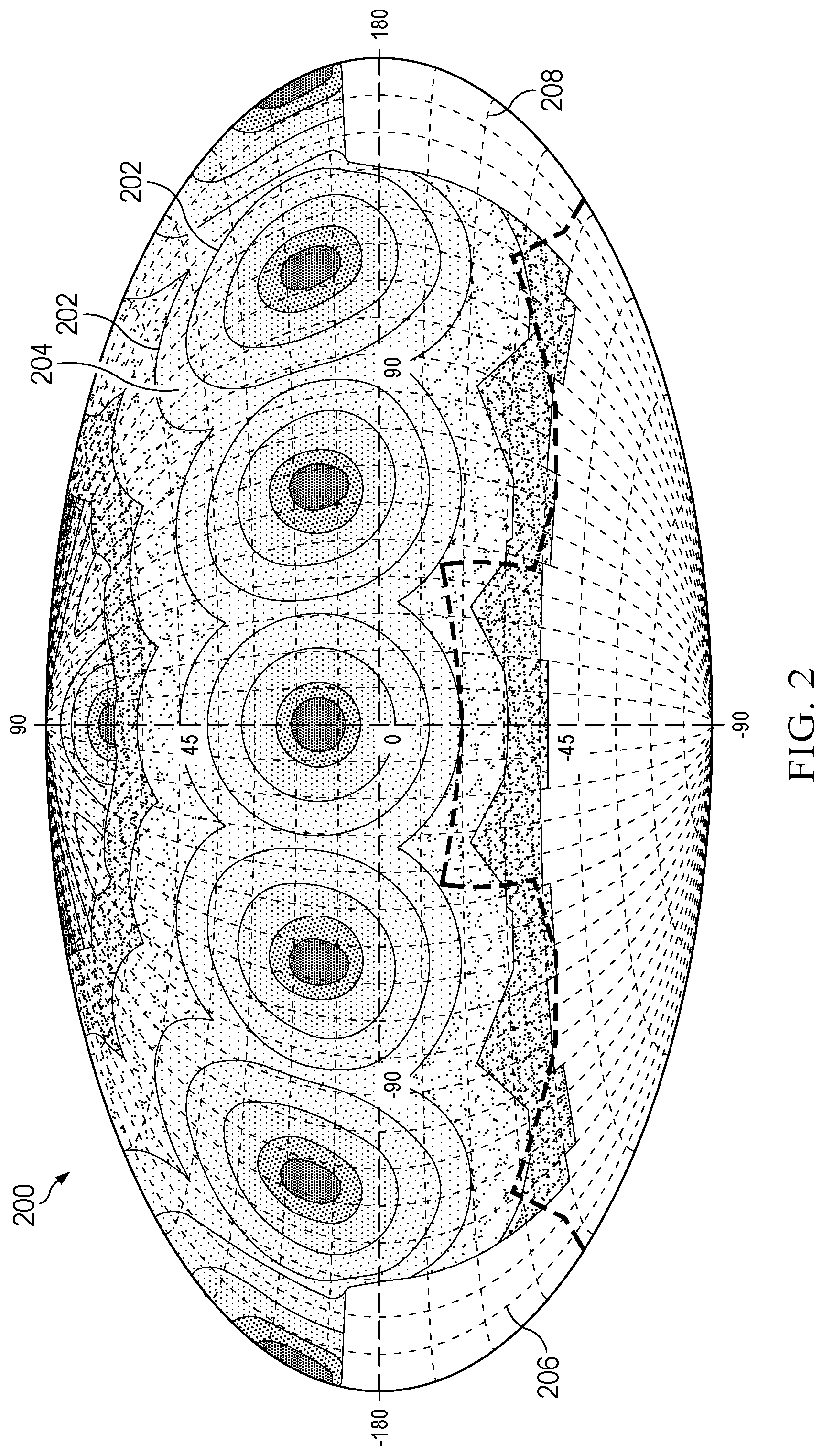 Patent US12317008 Figure 2 – Simulation display system, spatial image luminance uniformity