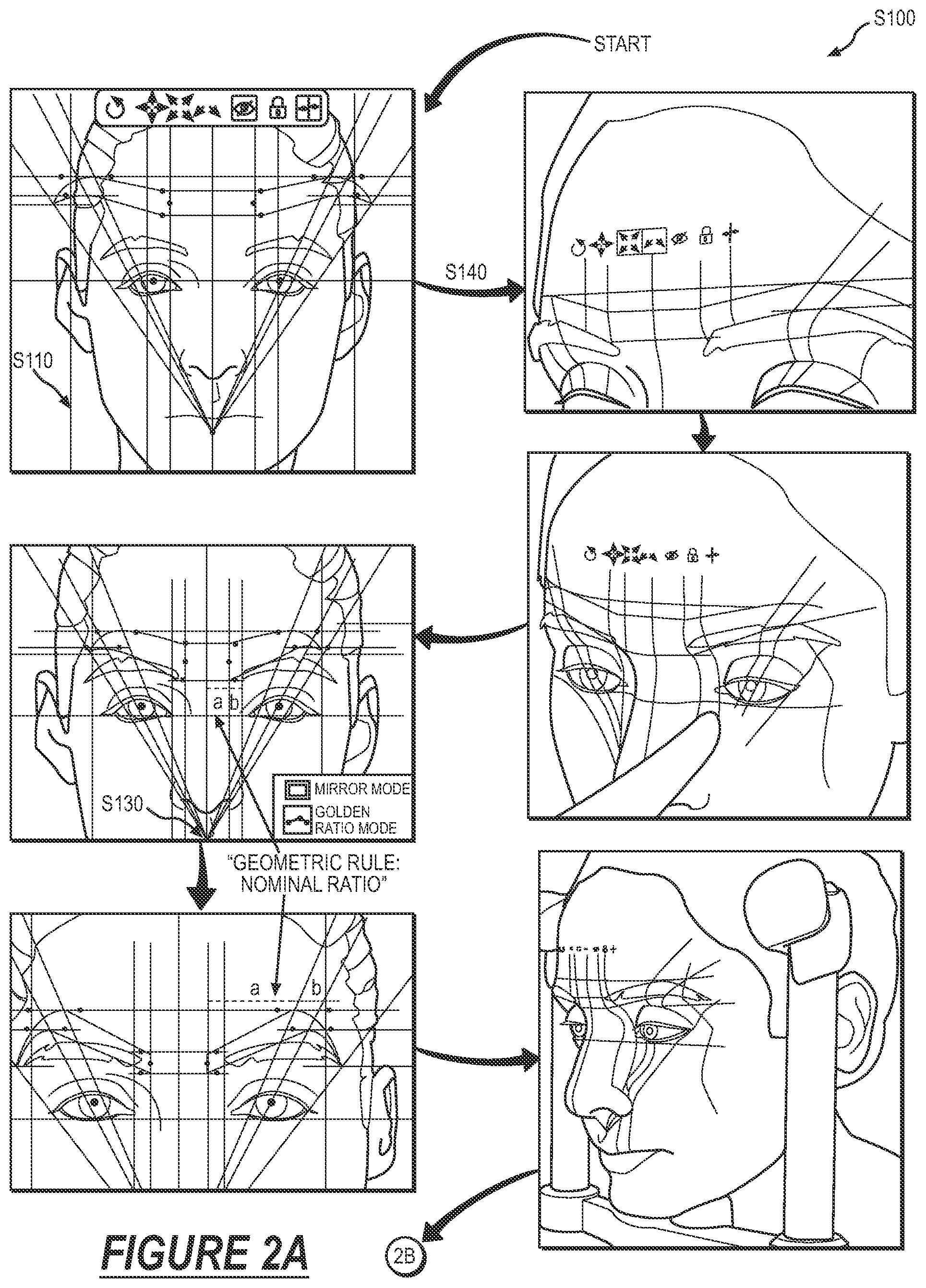 Patent US12317009 Figure 3 – System and method for guiding eyebrow shaping with projected light
