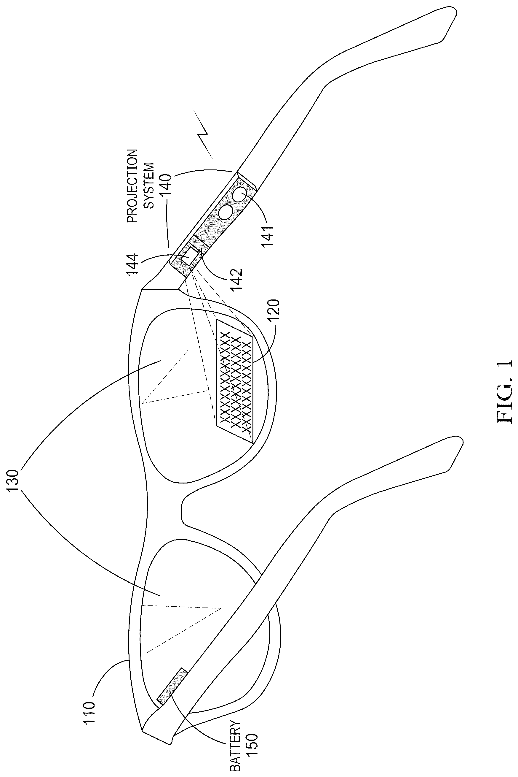 Patent US12317010 Figure 1 – Scanning projector dynamic resolution