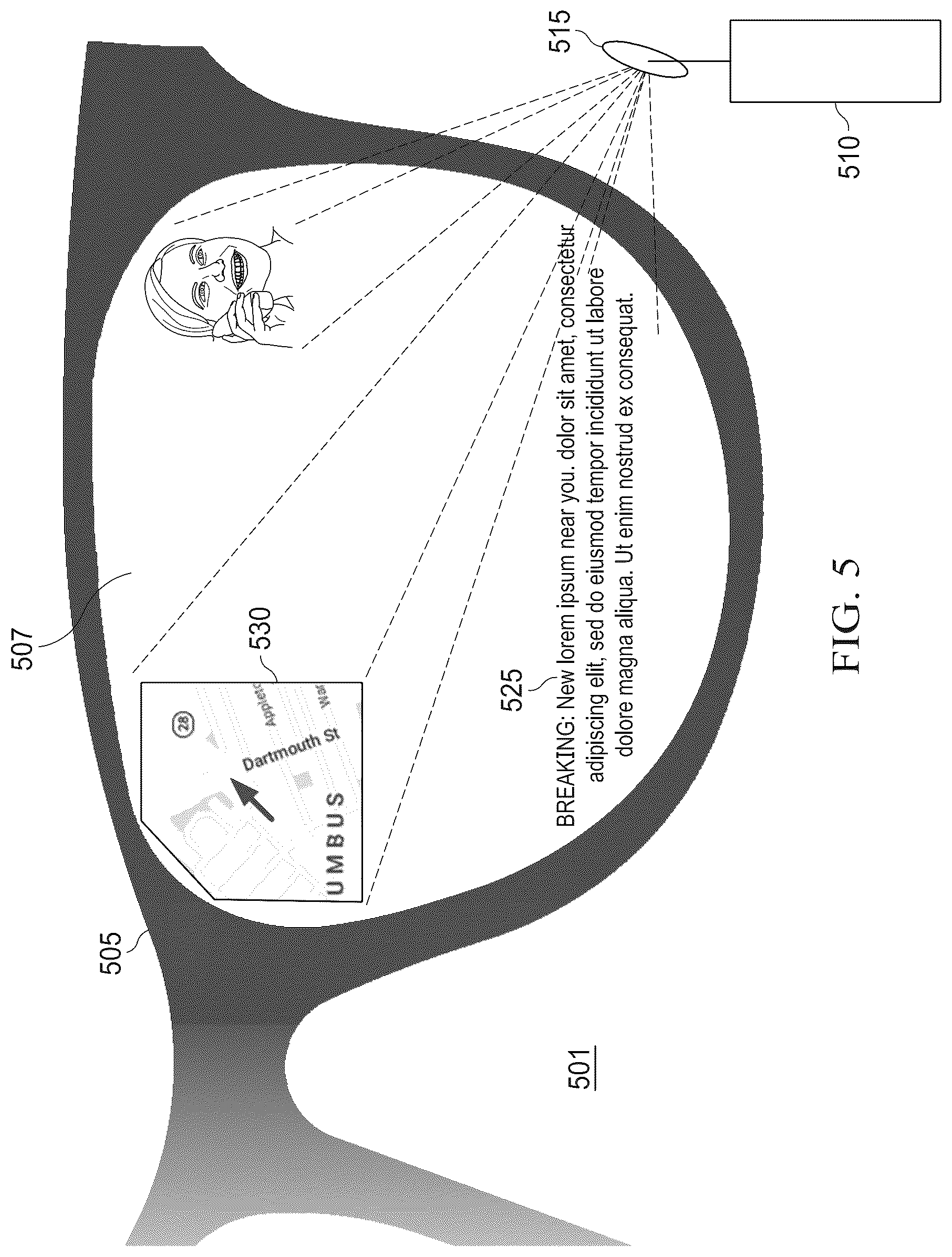 Patent US12317010 Figure 5 – Scanning projector dynamic resolution