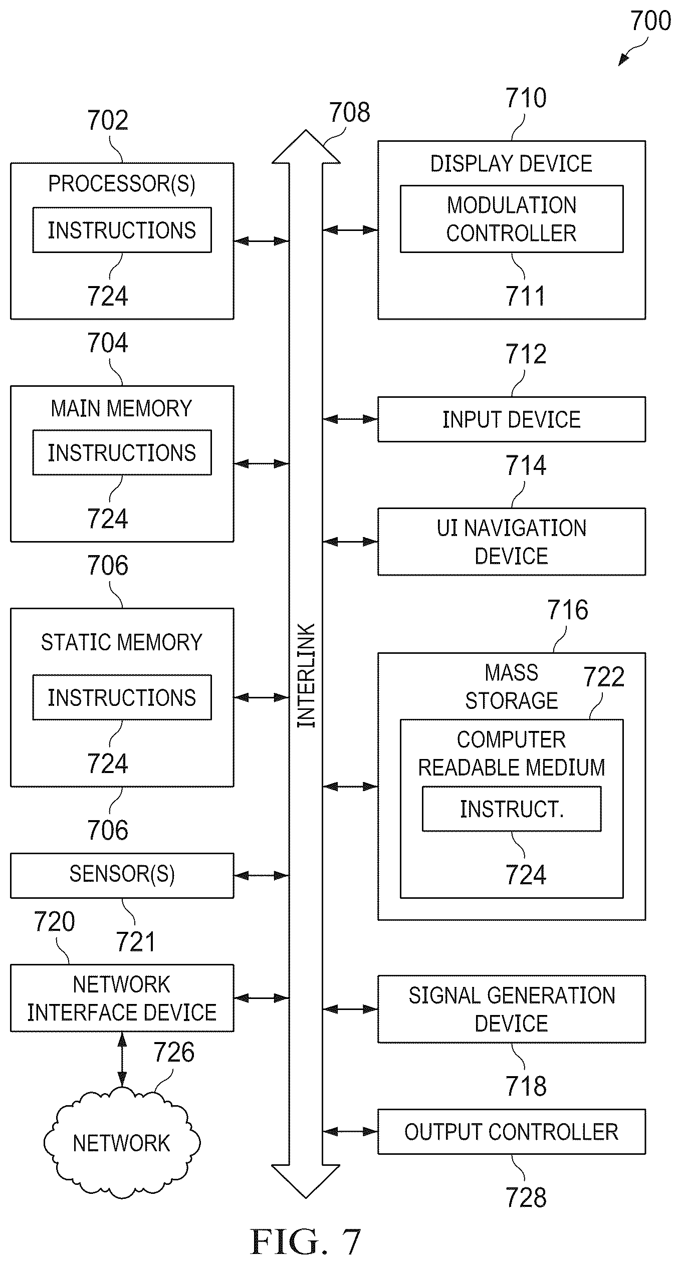 Patent US12317010 Figure 7 – Scanning projector dynamic resolution