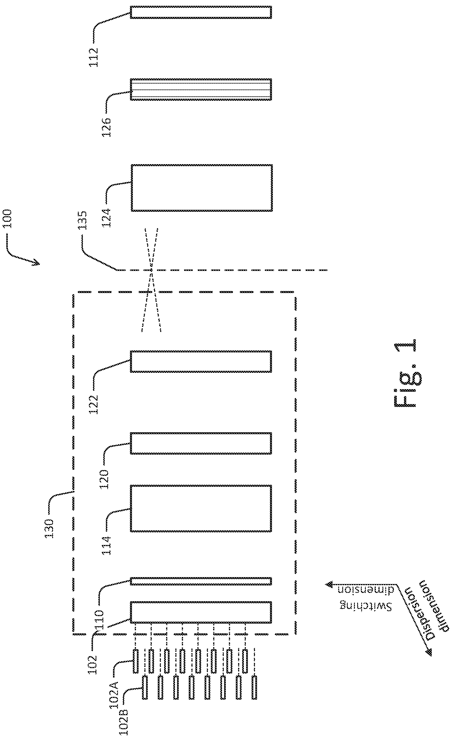 Patent US12317012 — Multi-device wavelength selective switch — Figure 1