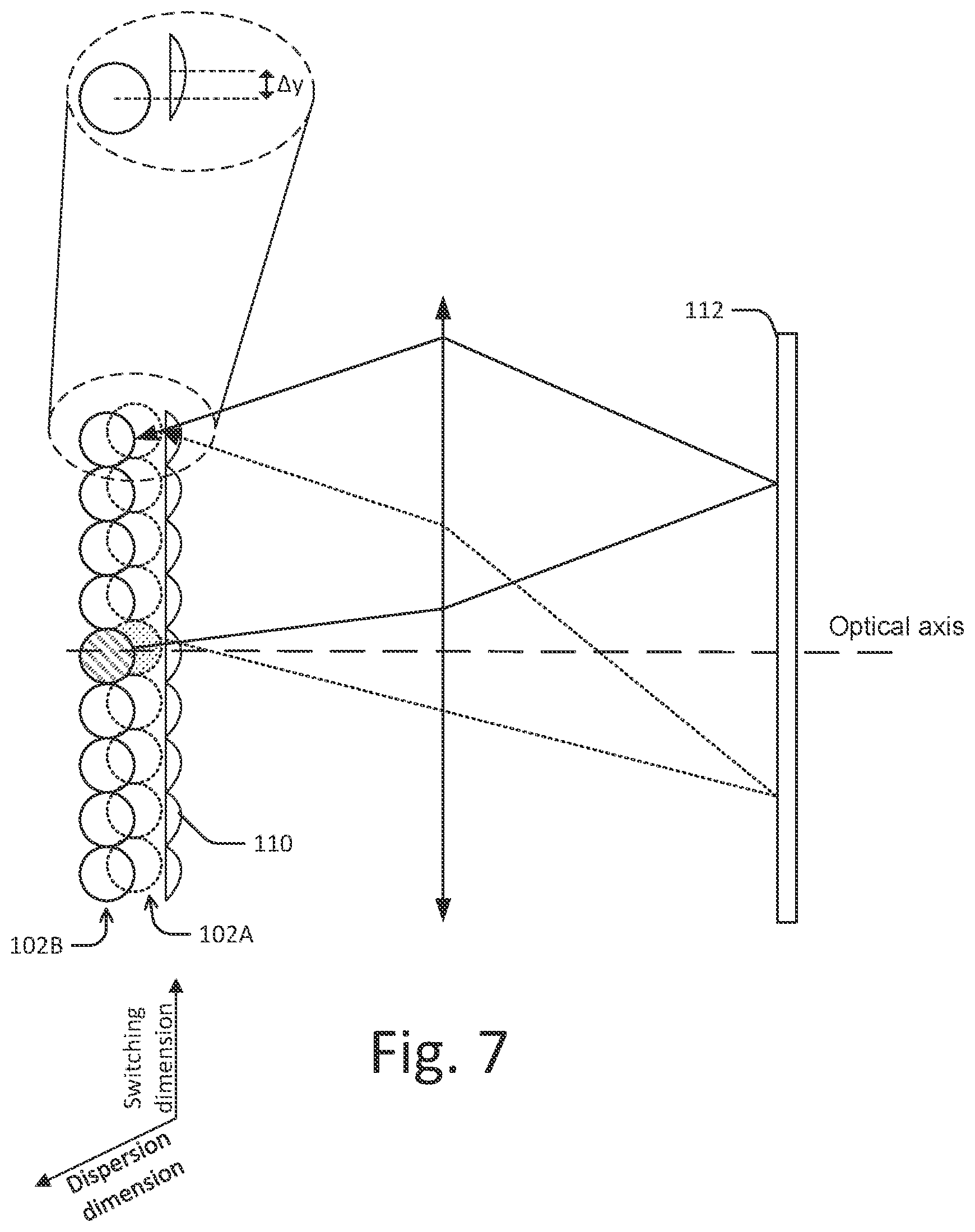 Patent US12317012 Figure 7 – Multi-device wavelength selective switch