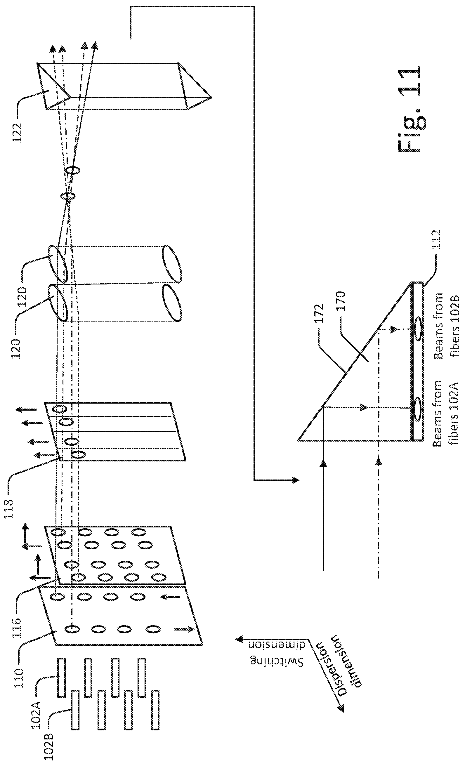 Patent US12317012 Figure 11 – Multi-device wavelength selective switch