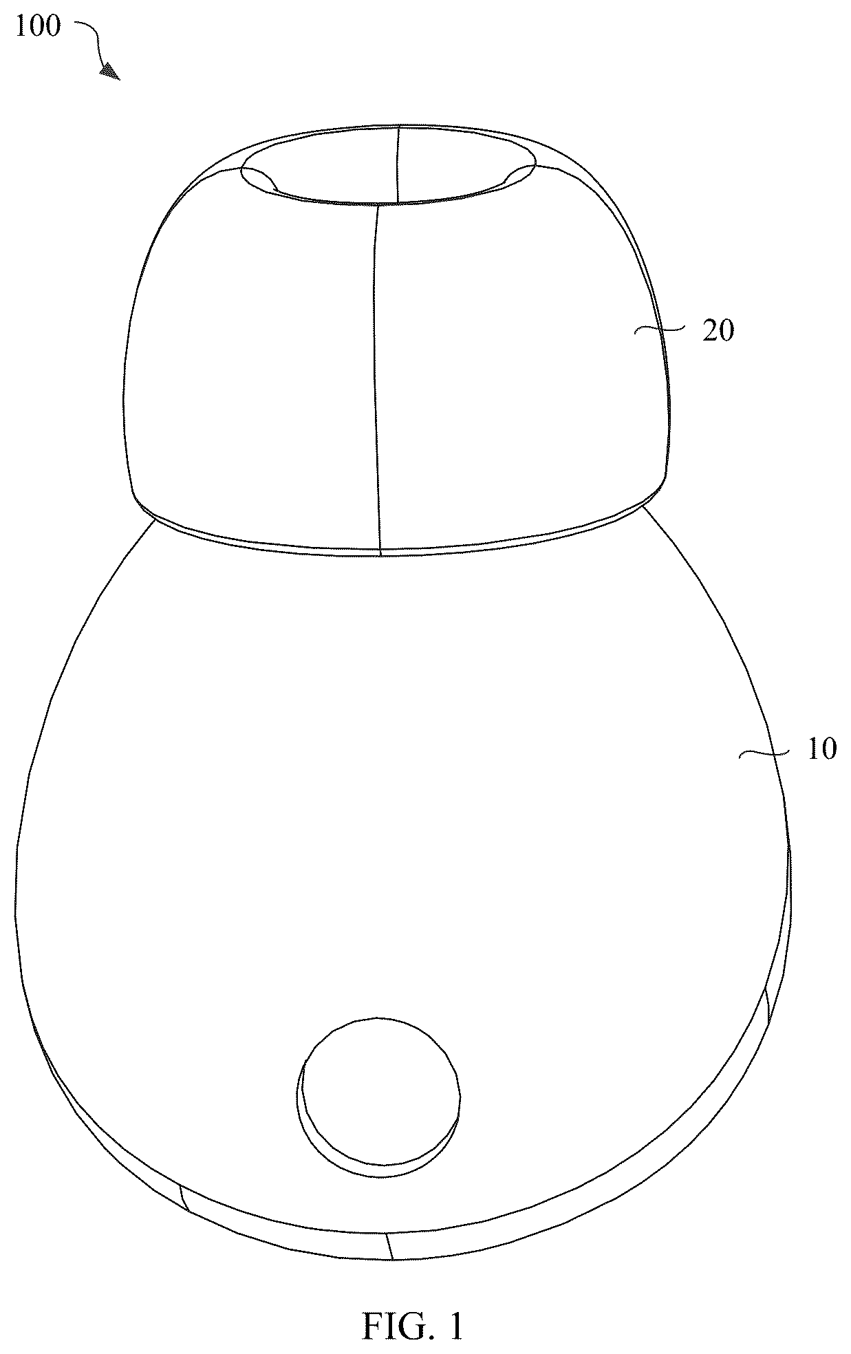 Patent US12317021 — Earphone — Figure 1