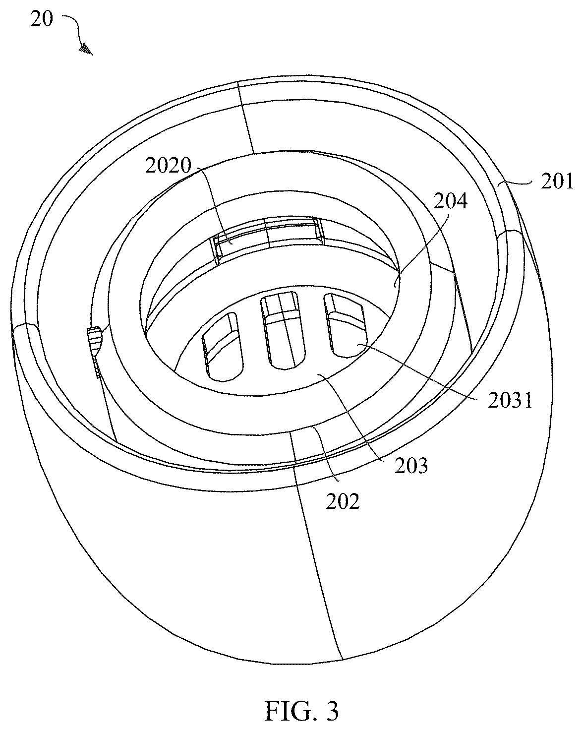 Patent US12317021 Figure 3 – Earphone