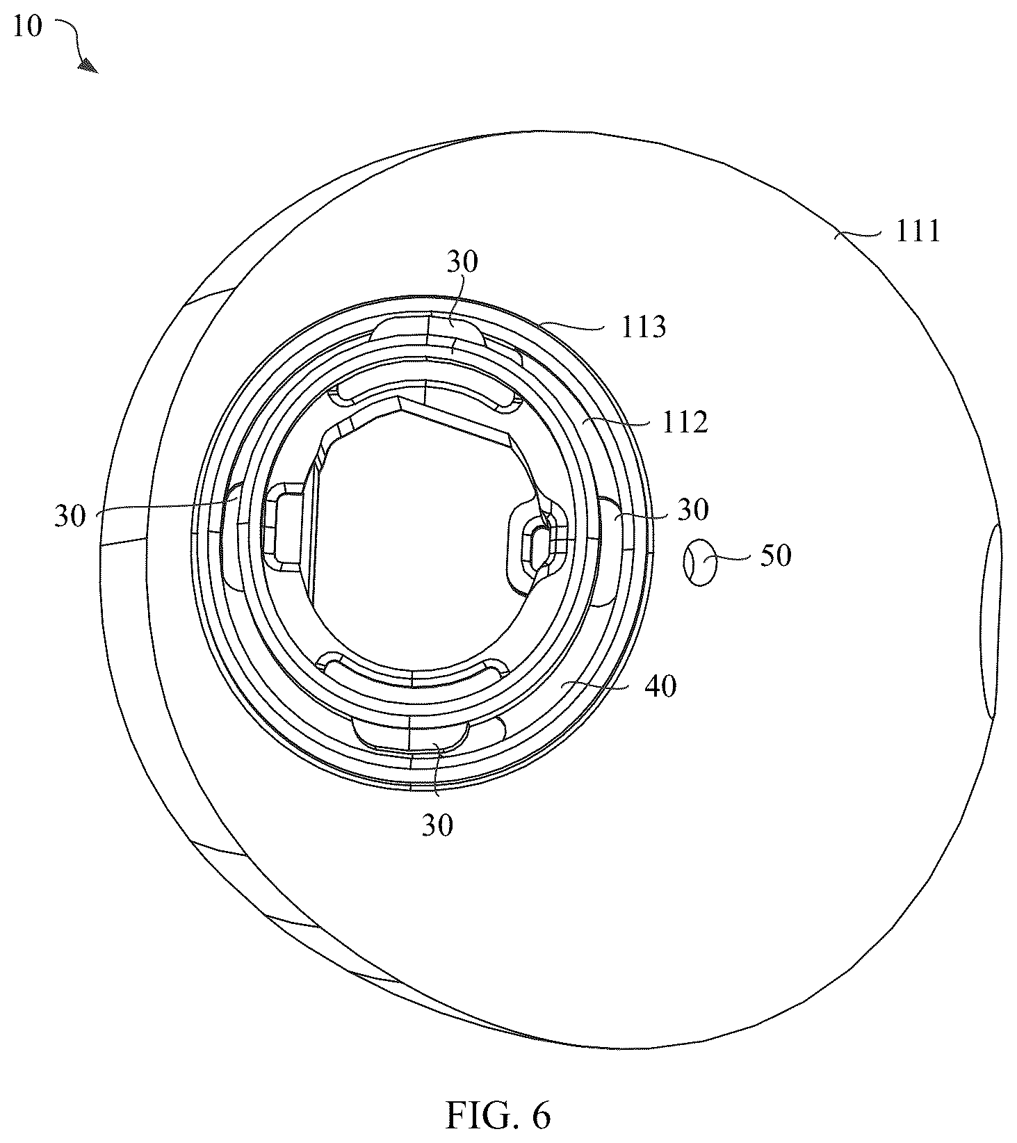 Patent US12317021 Figure 6 – Earphone