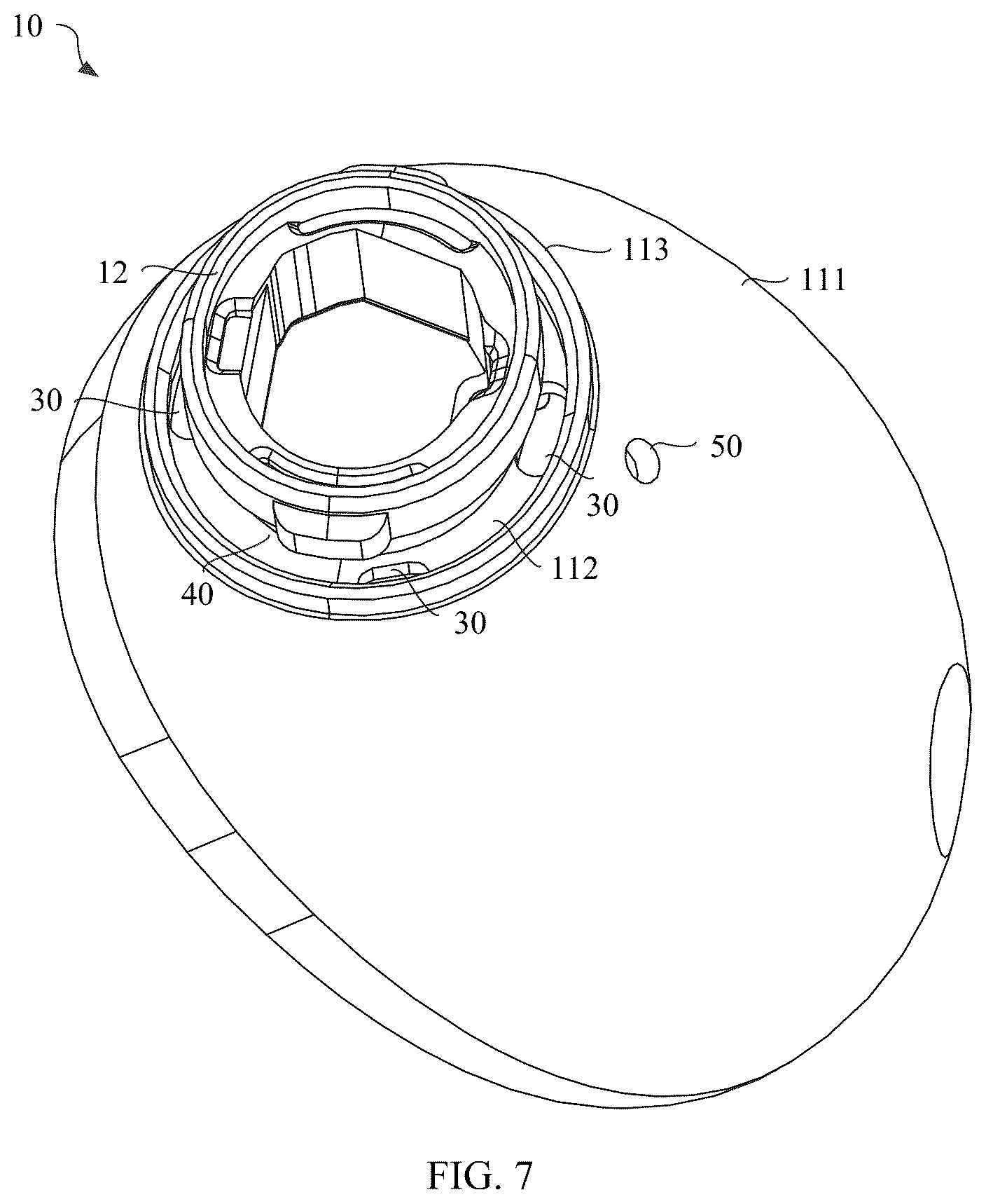 Patent US12317021 Figure 7 – Earphone