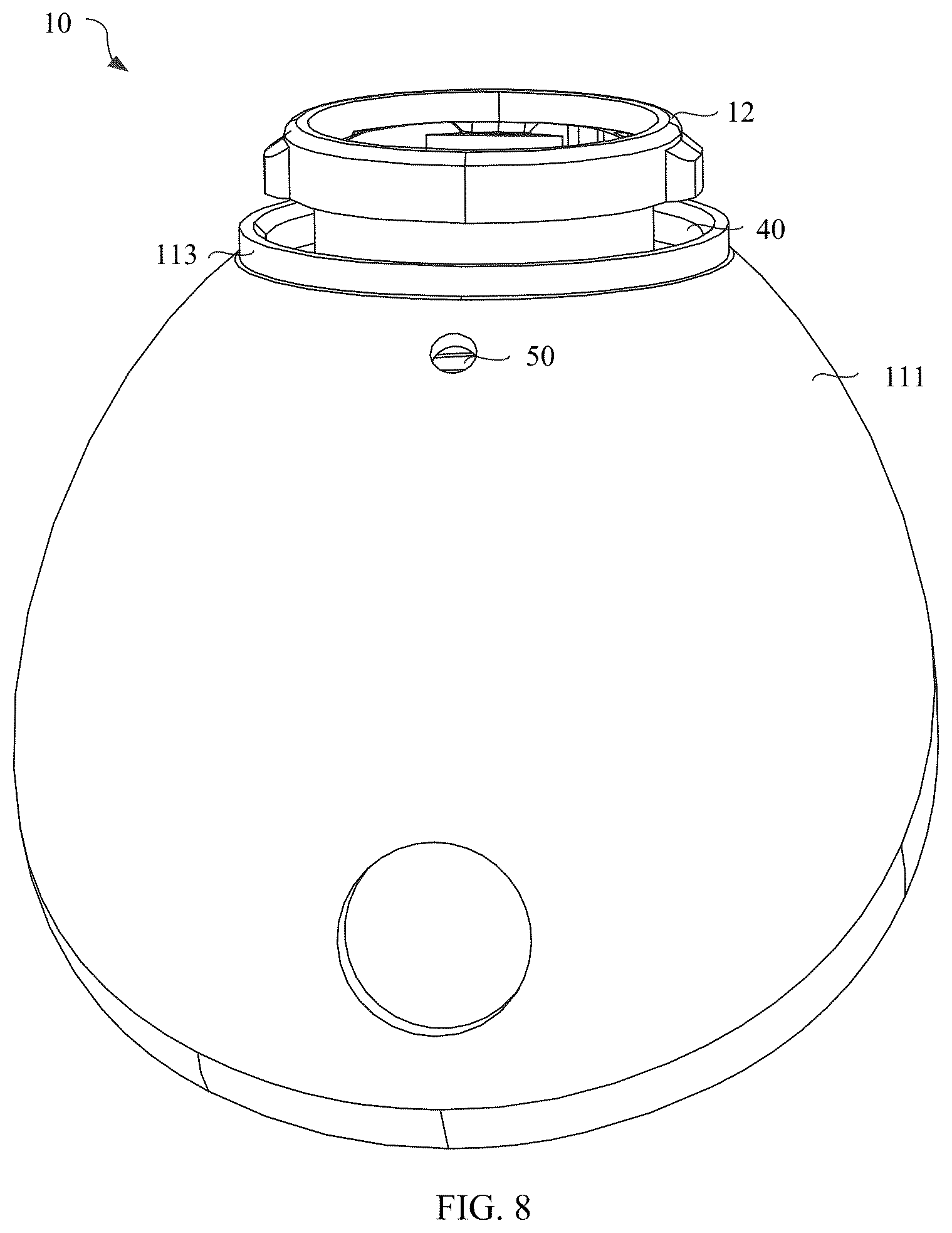 Patent US12317021 Figure 8 – Earphone