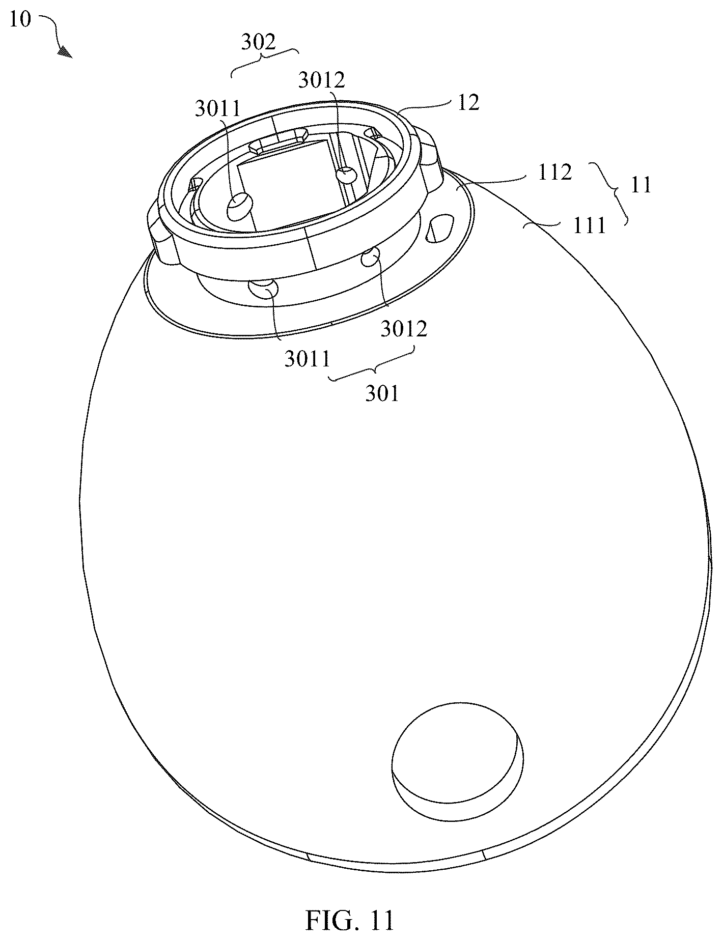Patent US12317021 Figure 11 – Earphone