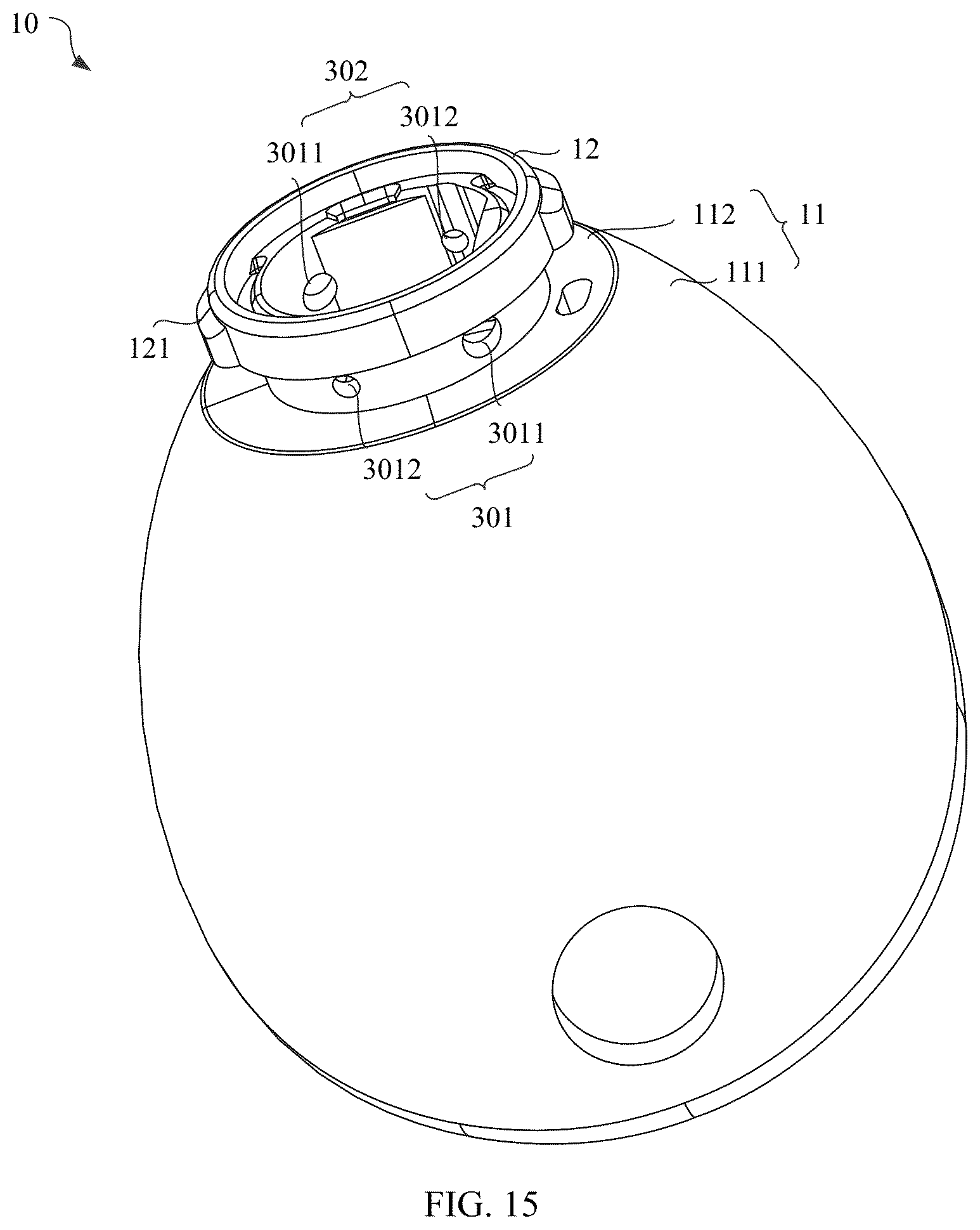 Patent US12317021 Figure 15 – Earphone