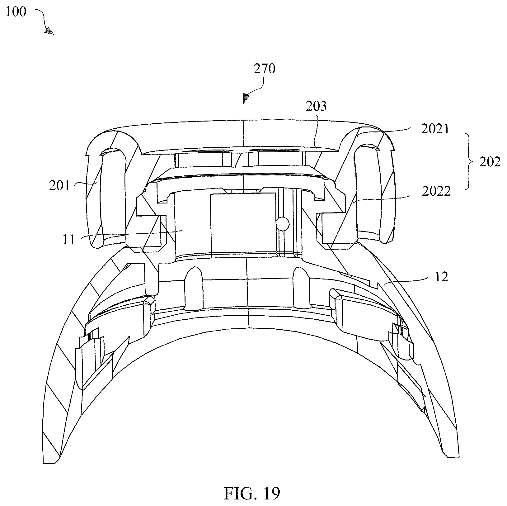 Patent US12317021 Figure 19 – Earphone