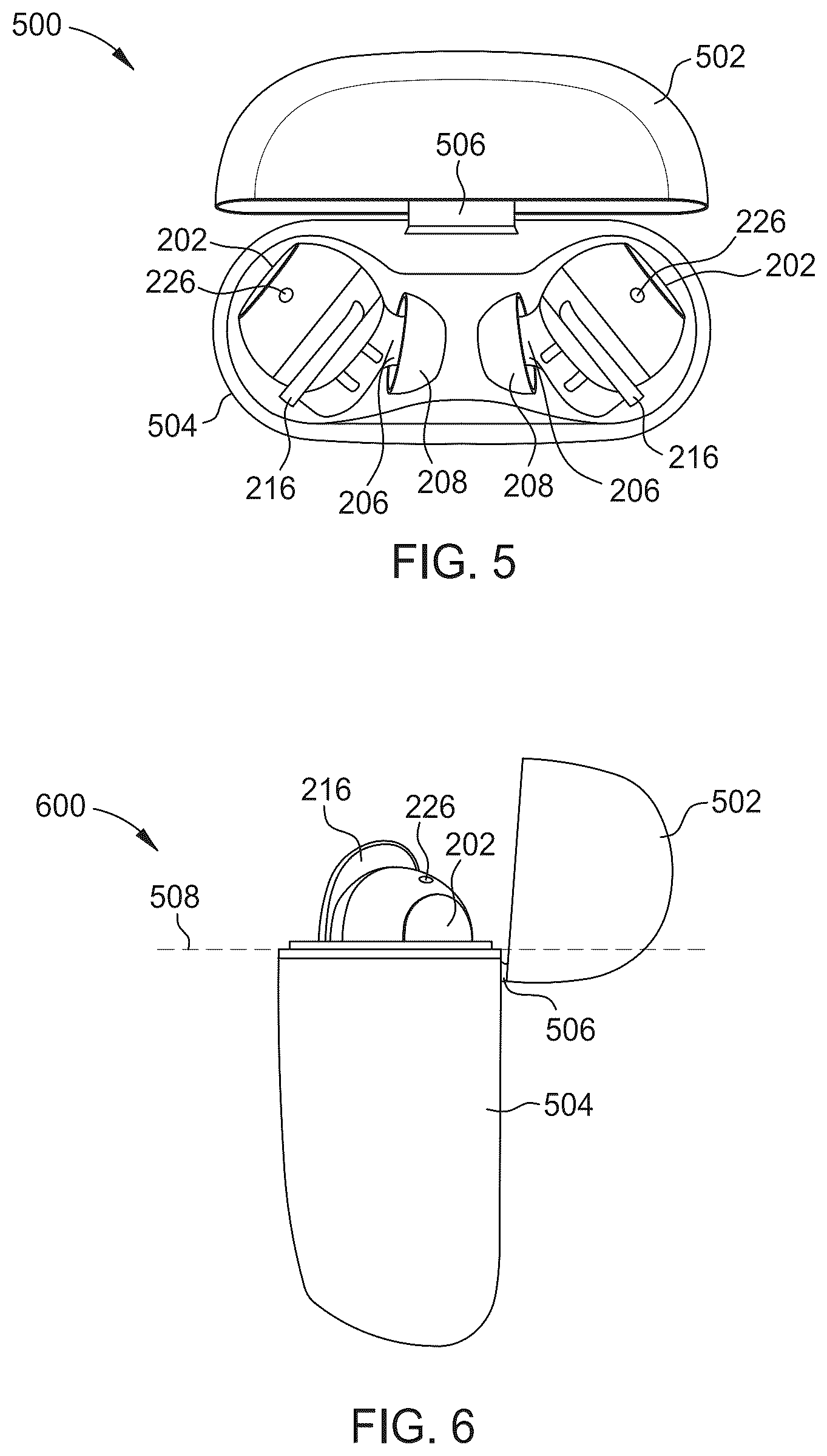 Patent US12317022 Figure 4 – Raised feature on earbud body