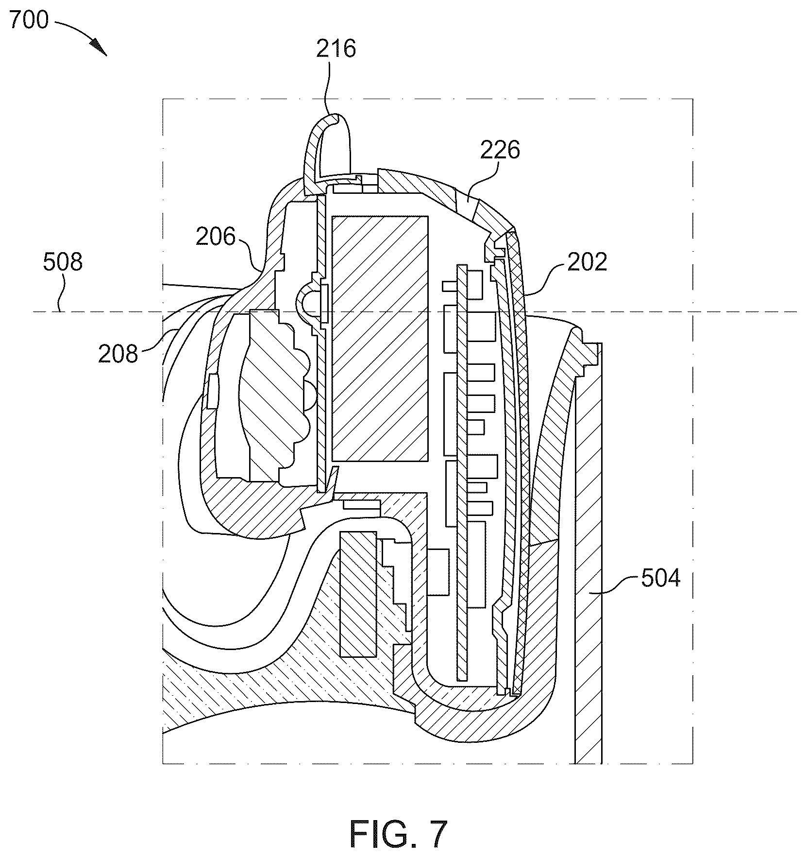 Patent US12317022 Figure 5 – Raised feature on earbud body