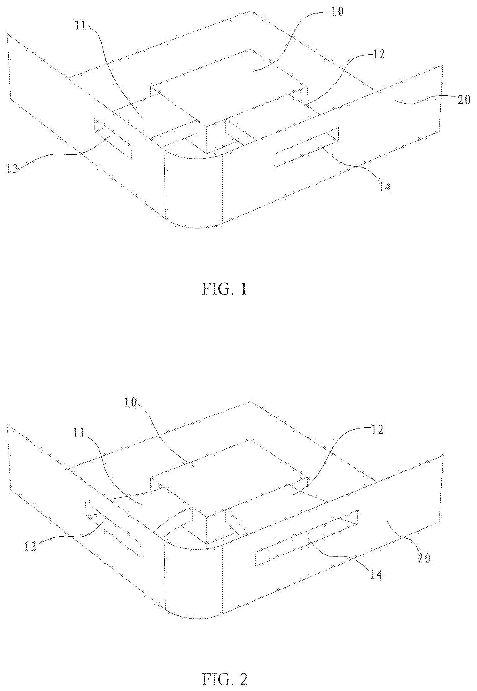 Patent US12317029 Figure 1 – Loudspeaker and electronic device