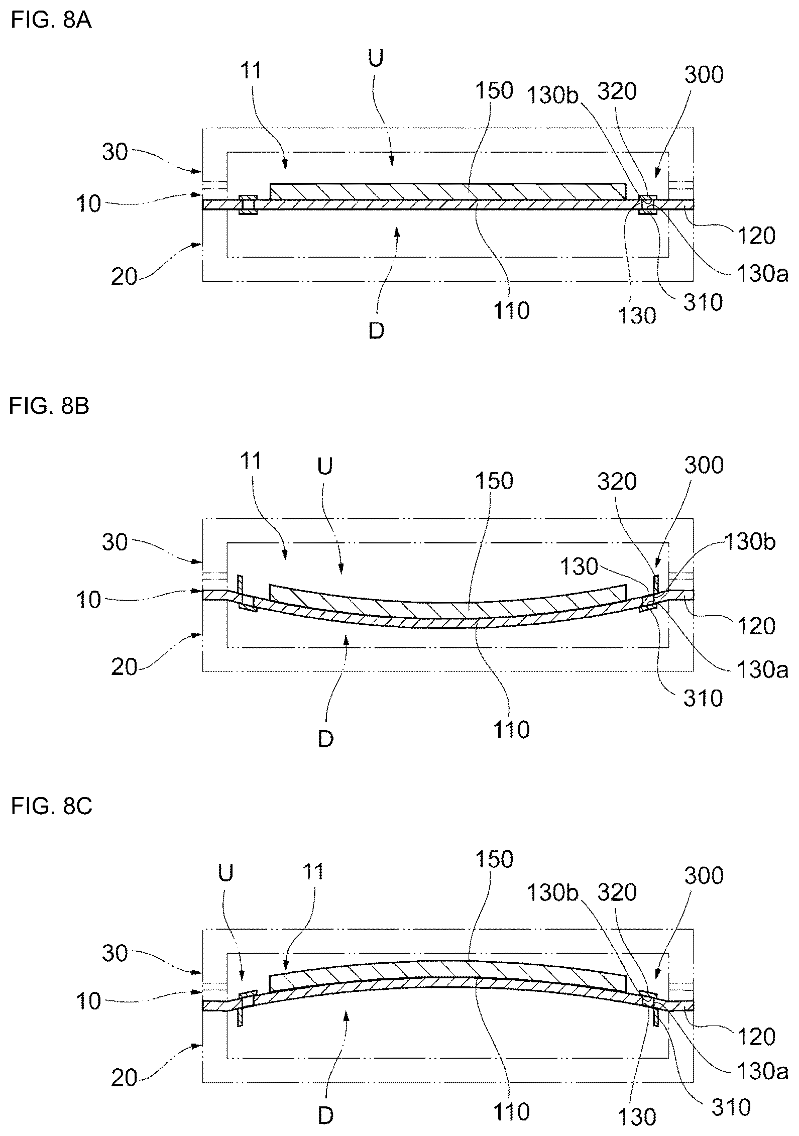 Patent US12317033 Figure 8 – Piezoelectric vibration plate and piezoelectric sound generating component