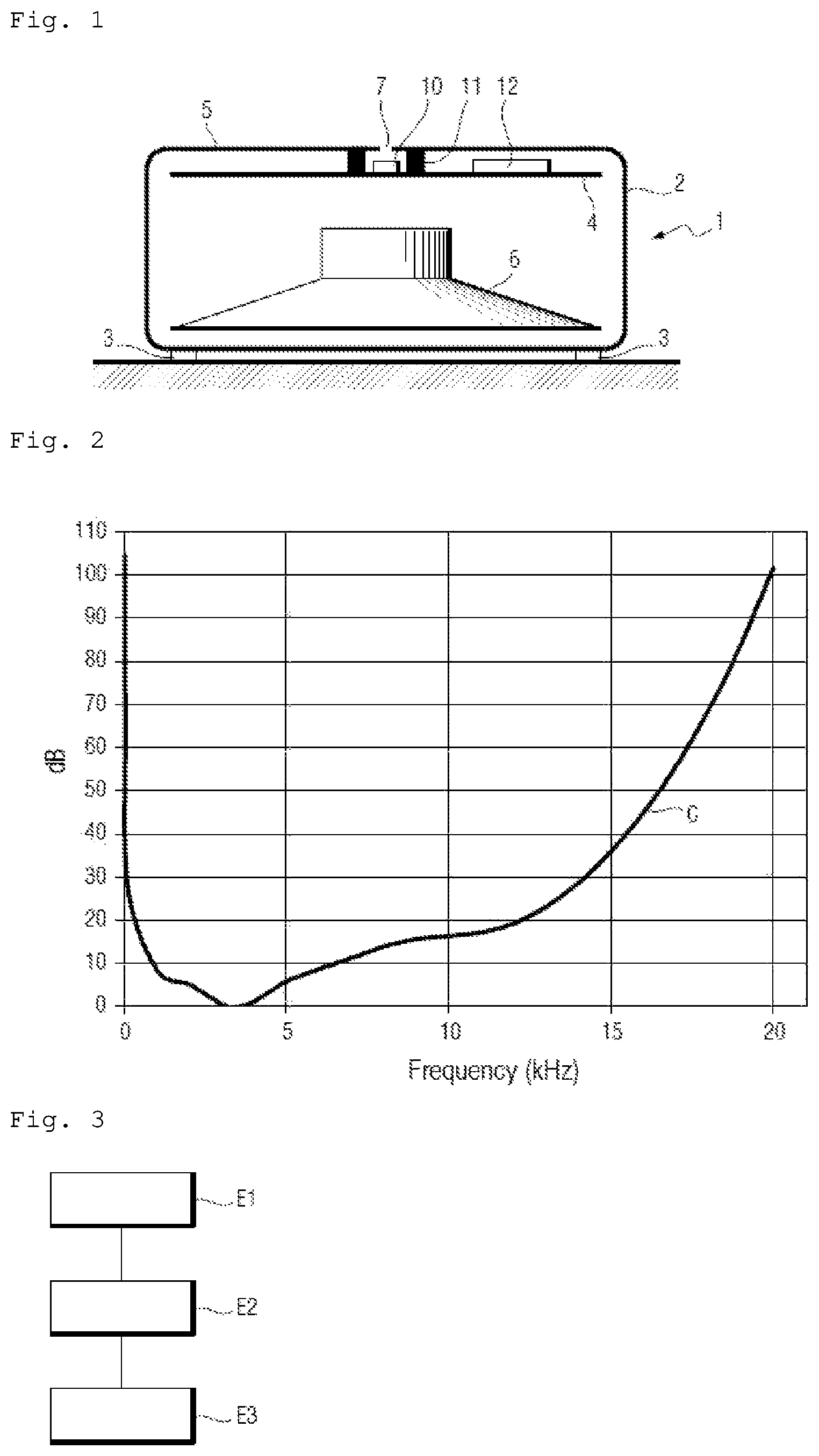 Patent US12317041 — Control by sliding virtual buttons — Figure 1