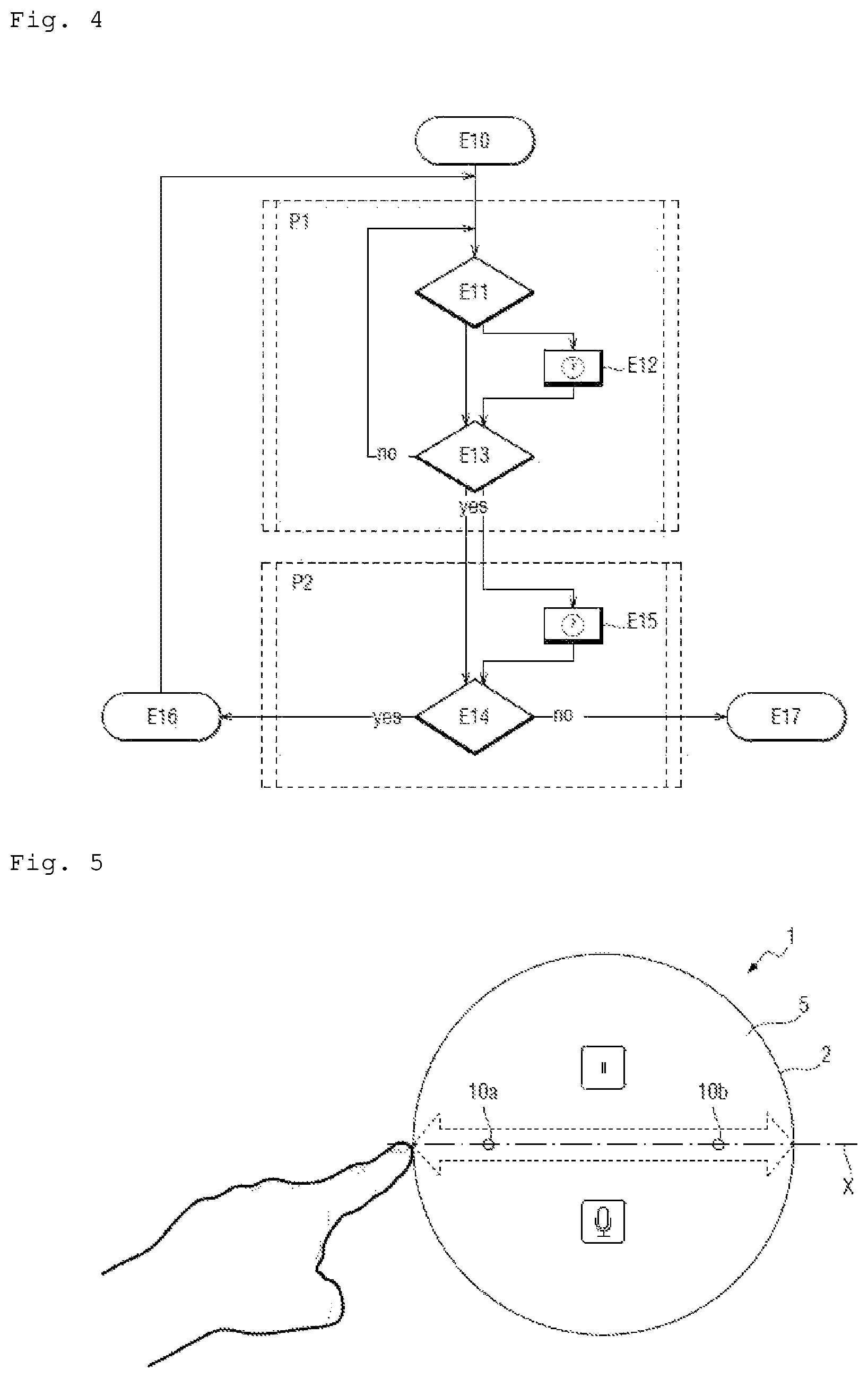 Patent US12317041 Figure 2 – Control by sliding virtual buttons