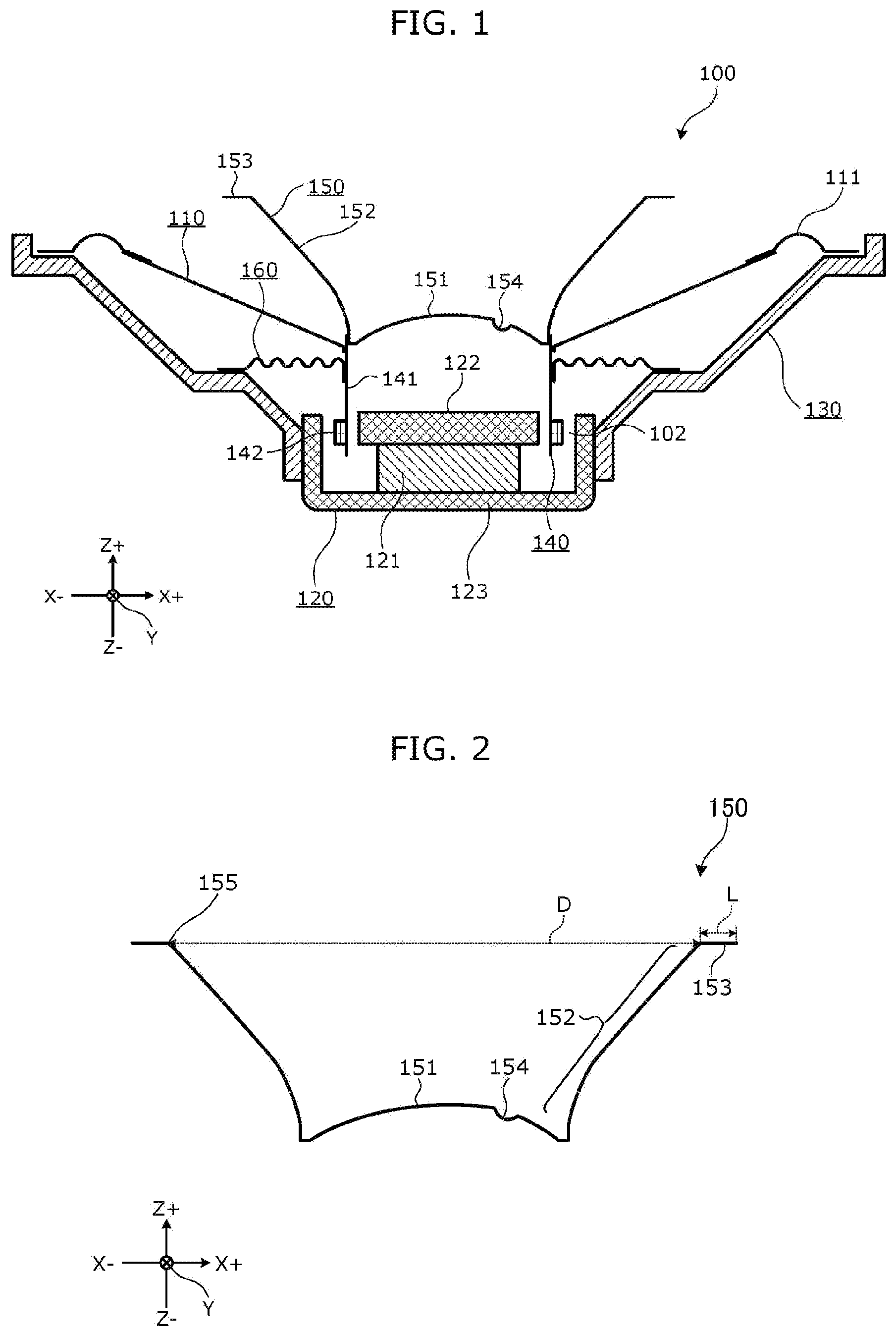 Patent US12317042 Figure 1 – Sub cone and loudspeaker