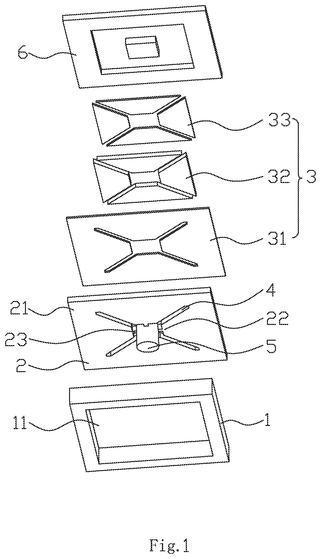 Patent US12317044 Figure 1 – MEMS piezoelectric speaker