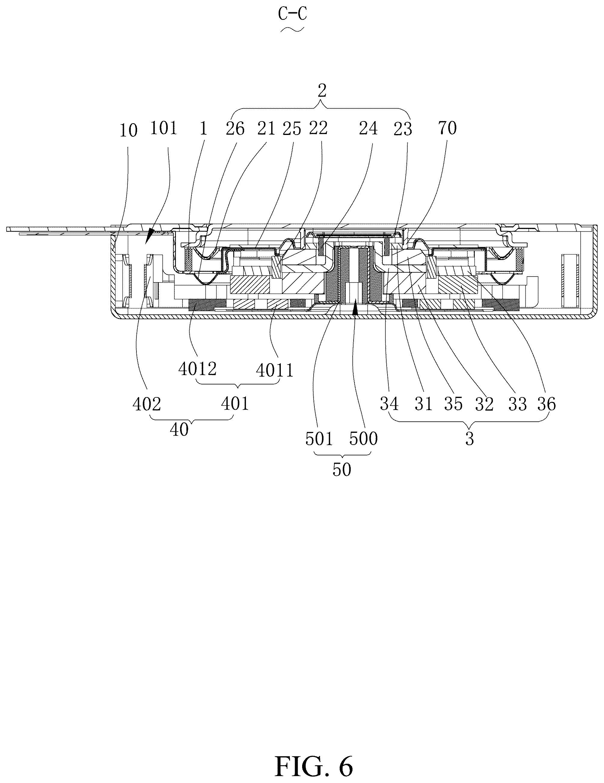 Patent US12317047 Figure 6 – Vibration sounding device