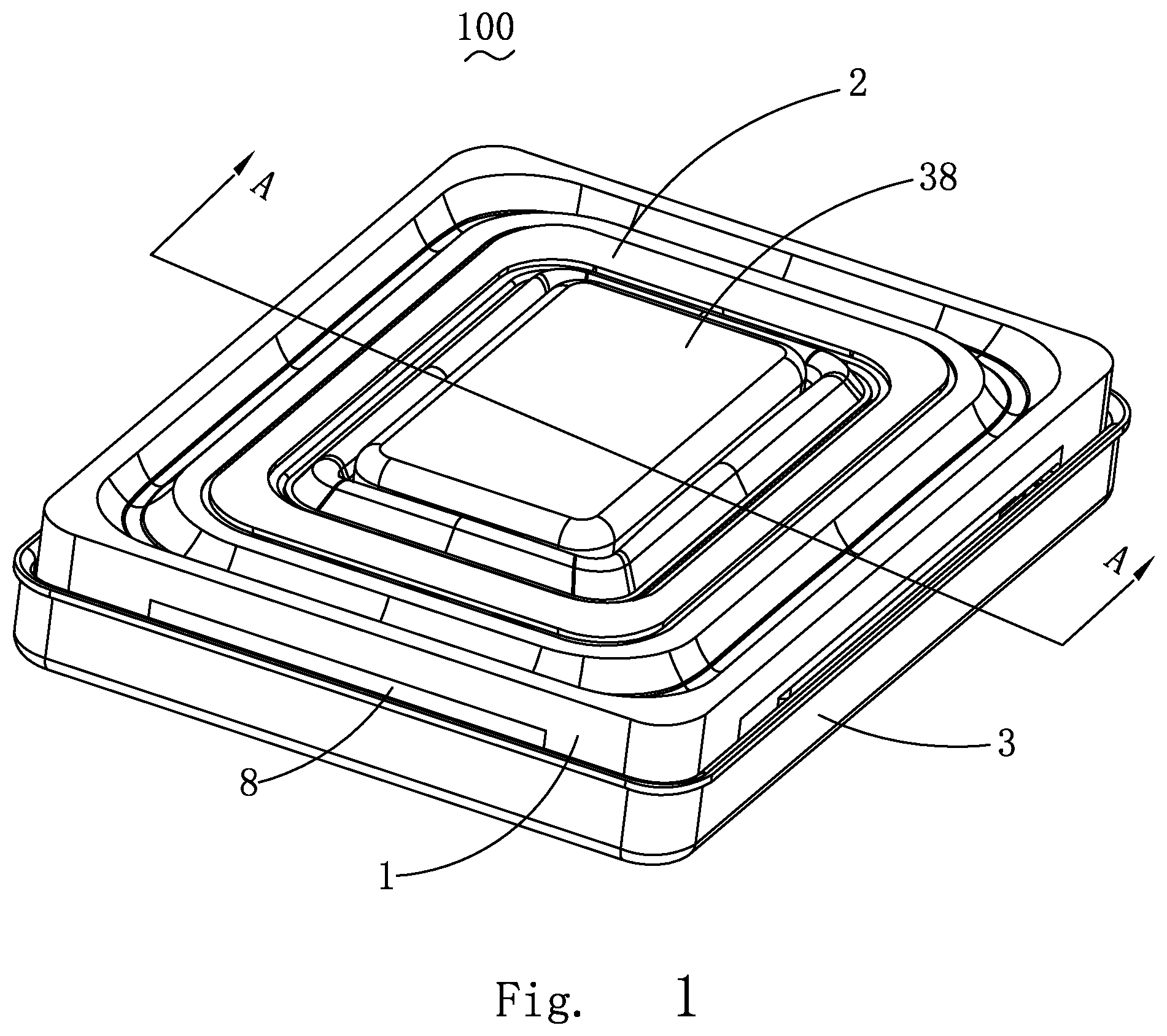 Patent US12317048 Figure 1 – Sounding device