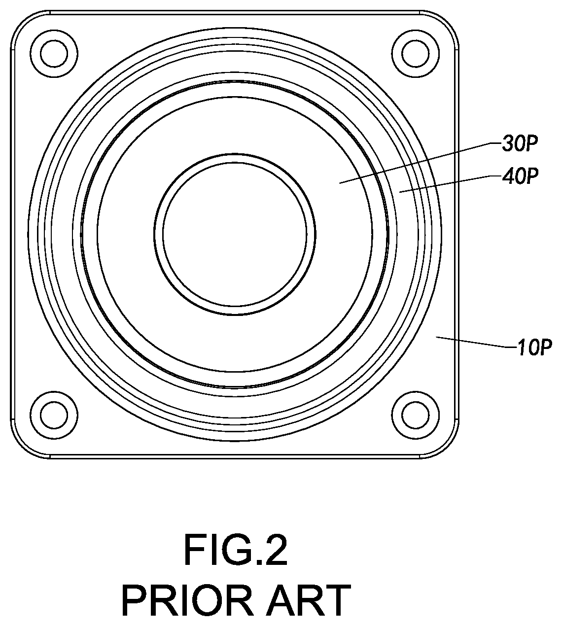 Patent US12317049 Figure 2 – Loudspeaker and assembly method therefor, vibration mechanism, and loudspeaker device