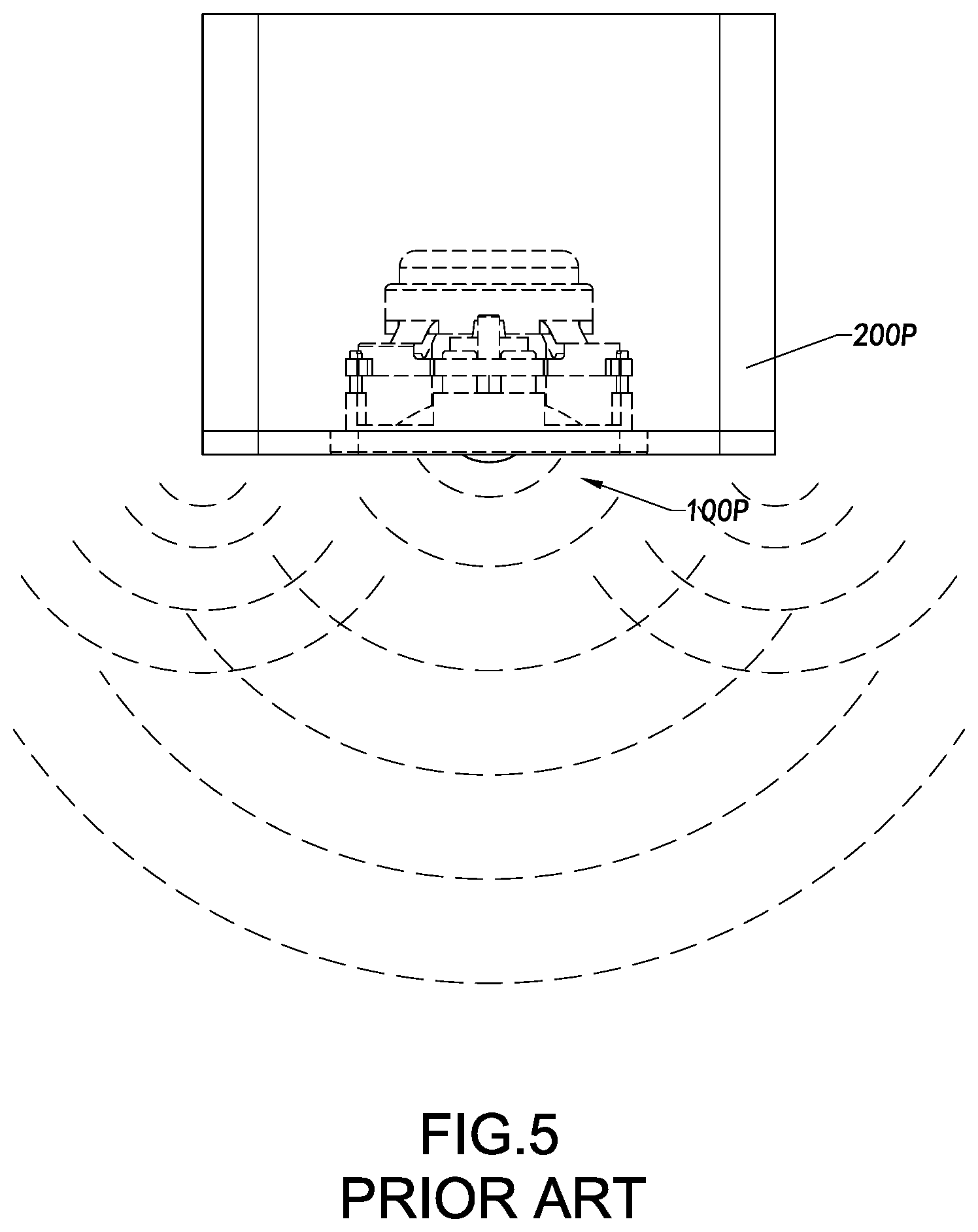 Patent US12317049 Figure 5 – Loudspeaker and assembly method therefor, vibration mechanism, and loudspeaker device