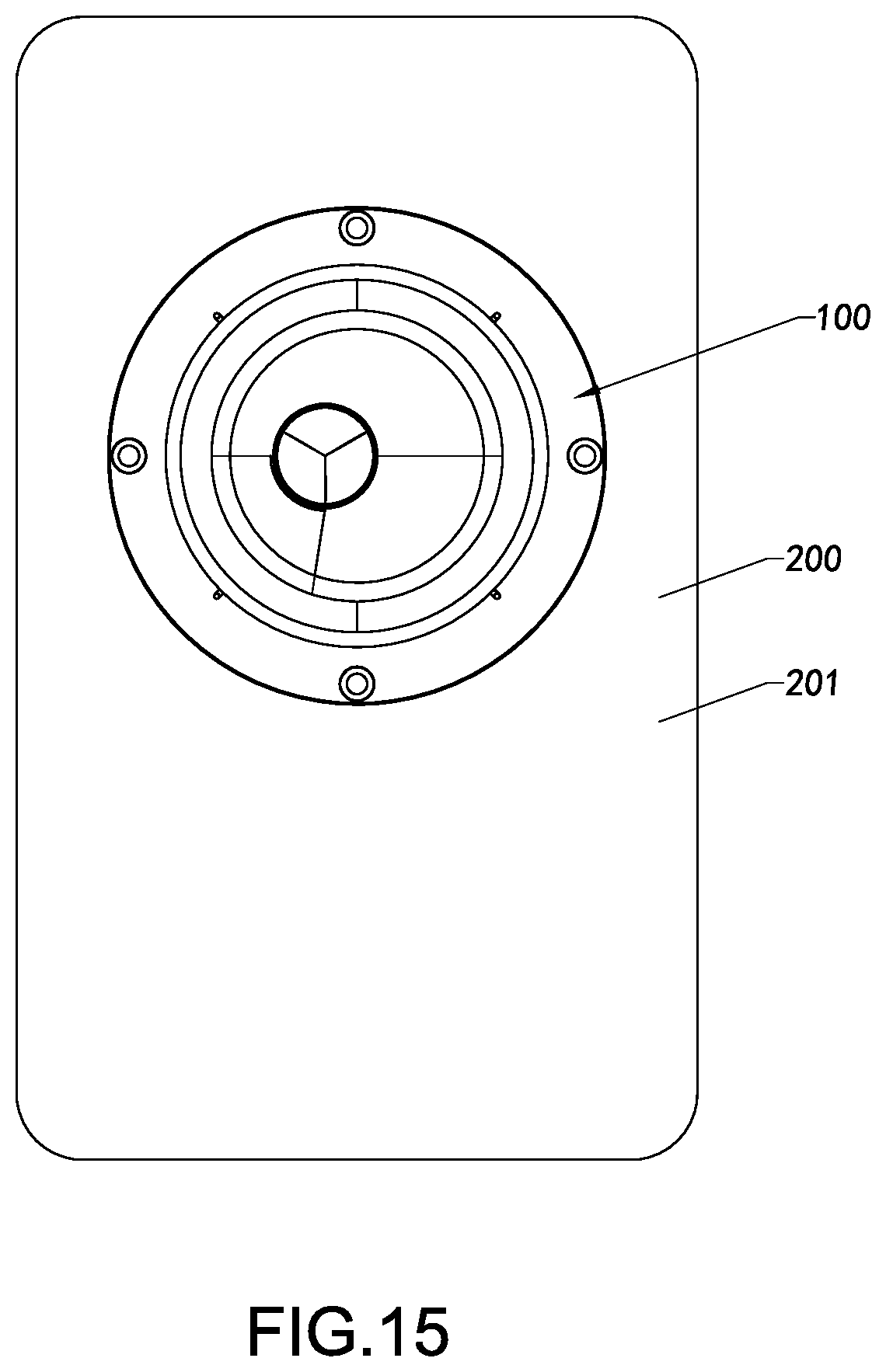 Patent US12317049 Figure 16 – Loudspeaker and assembly method therefor, vibration mechanism, and loudspeaker device