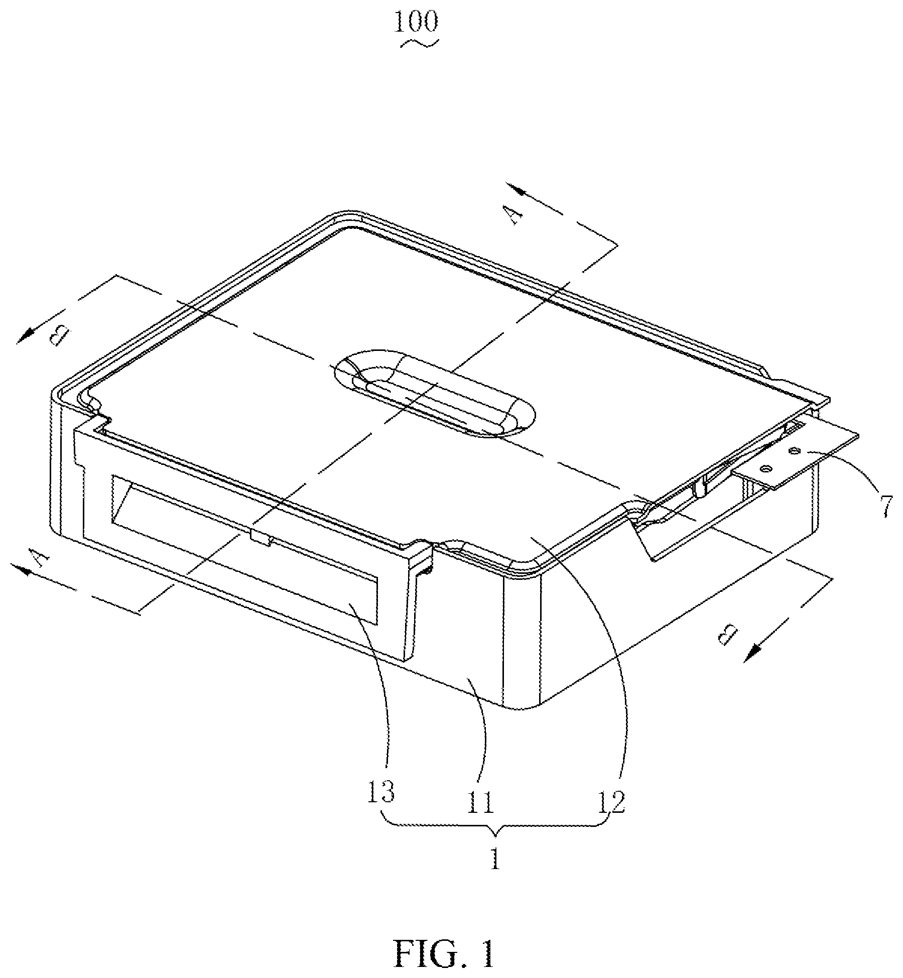 Patent US12317051 Figure 1 – Multifunctional speaker device