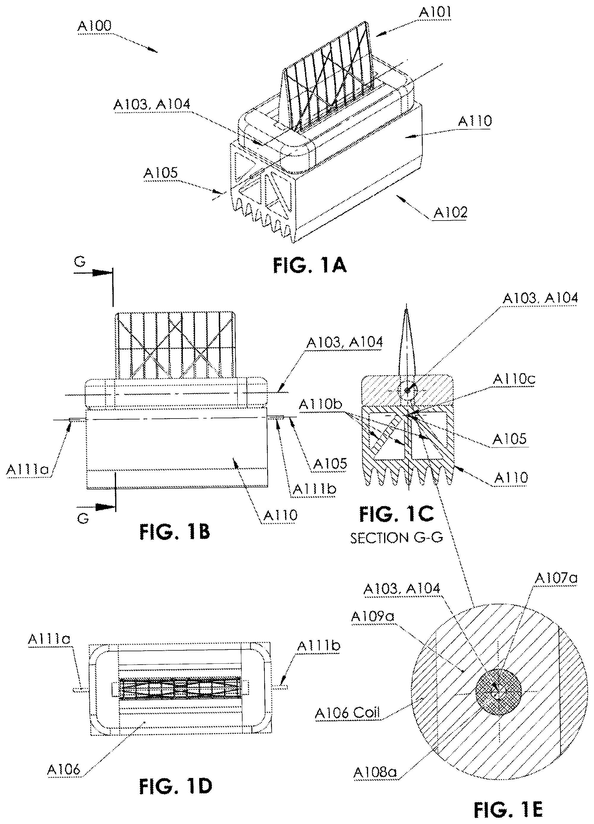 Patent US12317054 Figure 1 – Systems, methods, and devices relating to audio transducers