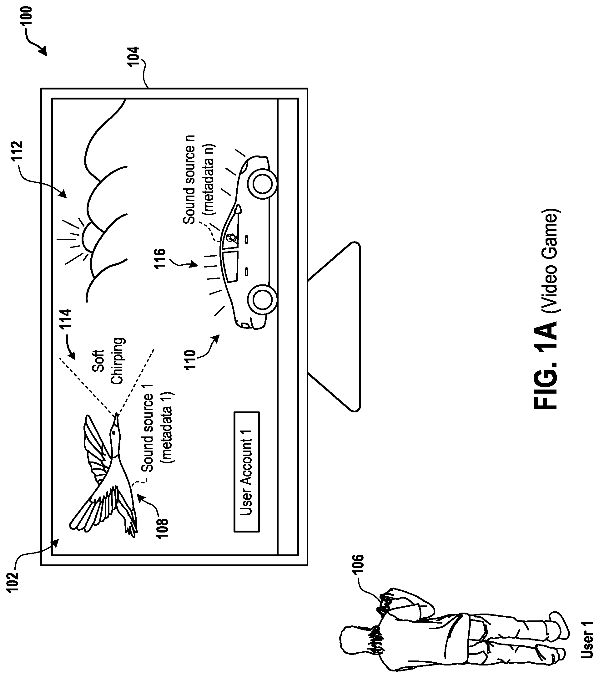 Patent US12317058 Figure 1 – Systems and methods for modifying spatial audio