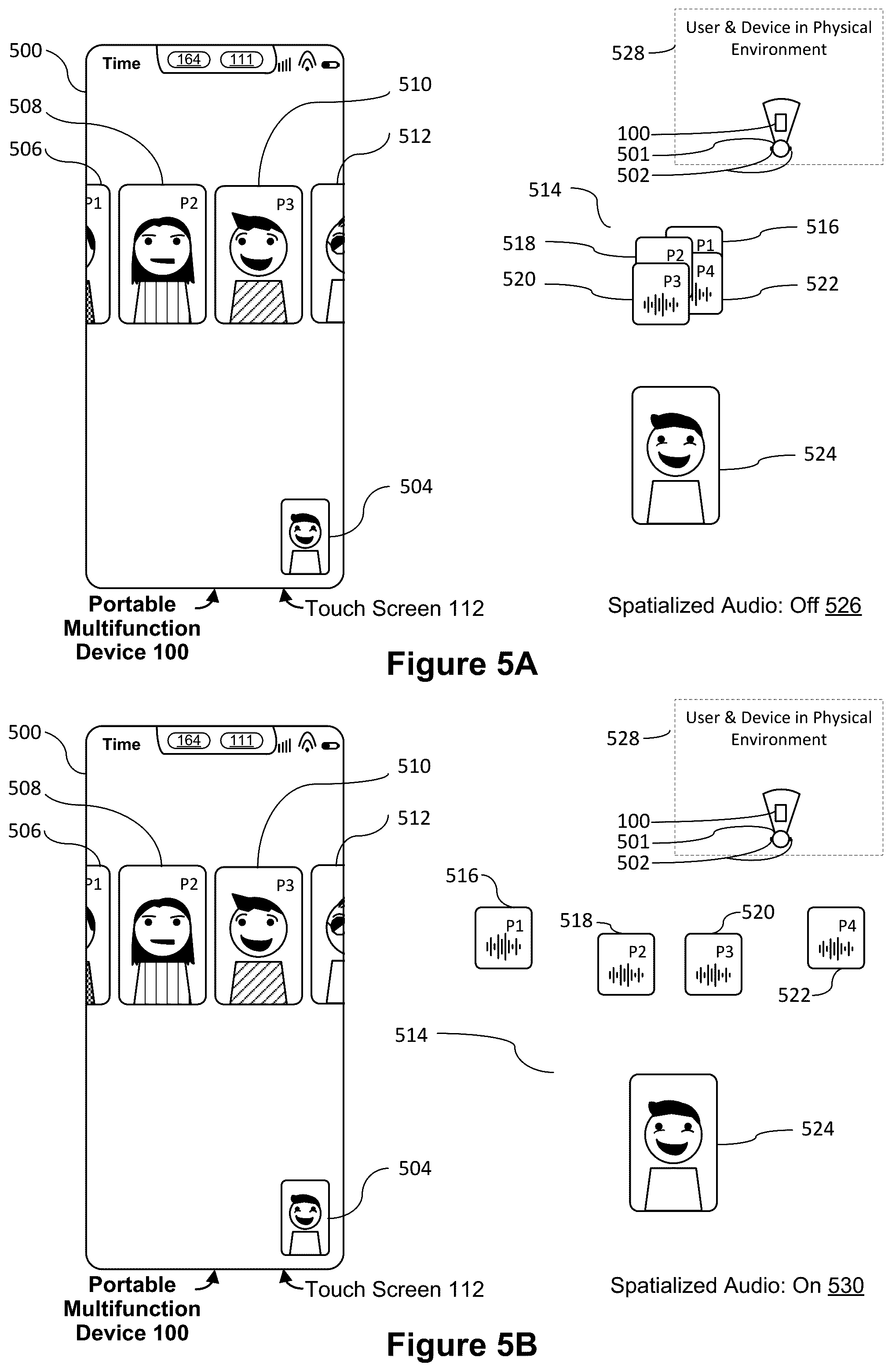 Patent US12317061 Figure 9 – Systems, methods, and graphical user interfaces for using spatialized audio during communication sessions