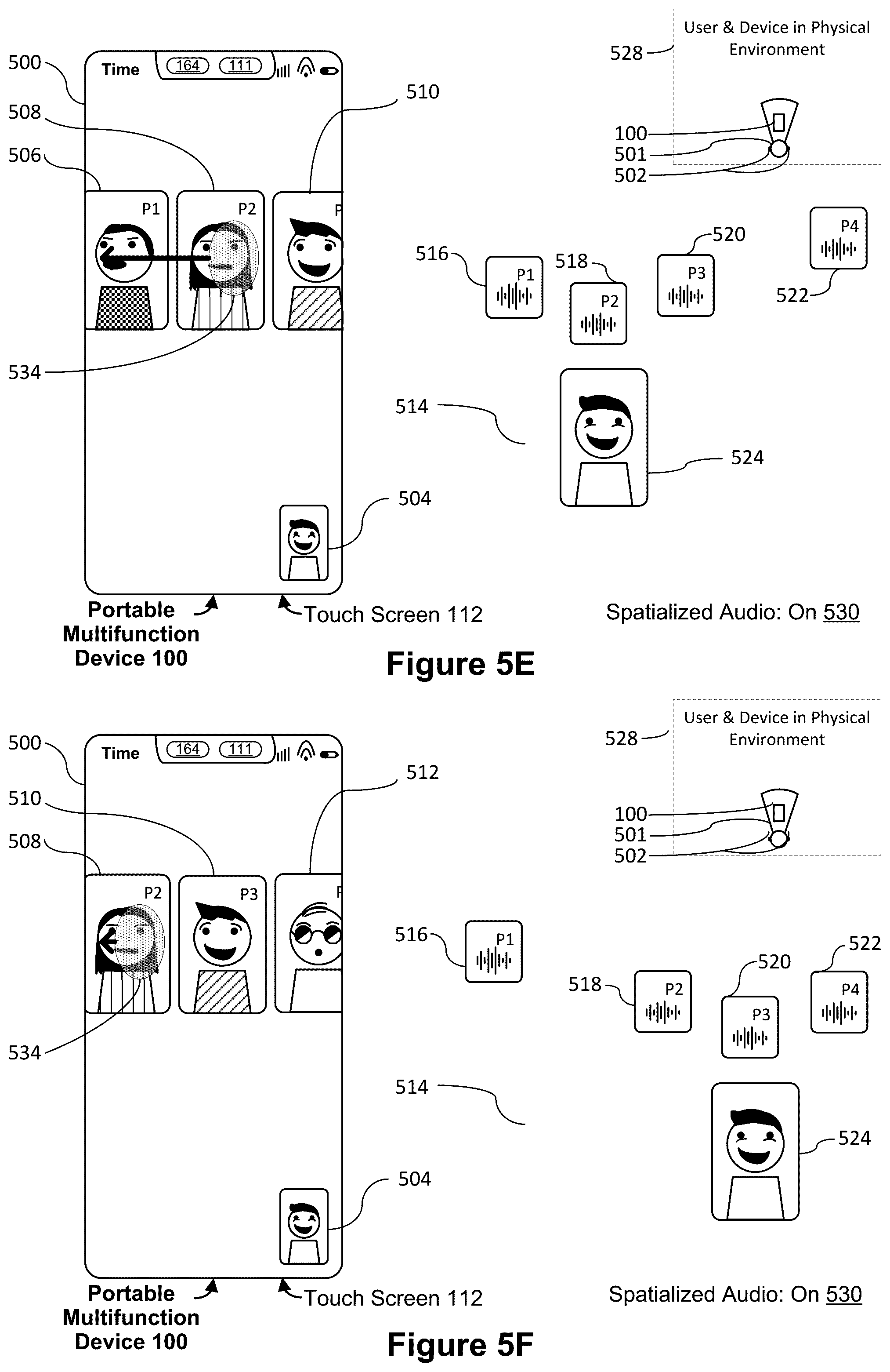 Patent US12317061 Figure 11 – Systems, methods, and graphical user interfaces for using spatialized audio during communication sessions
