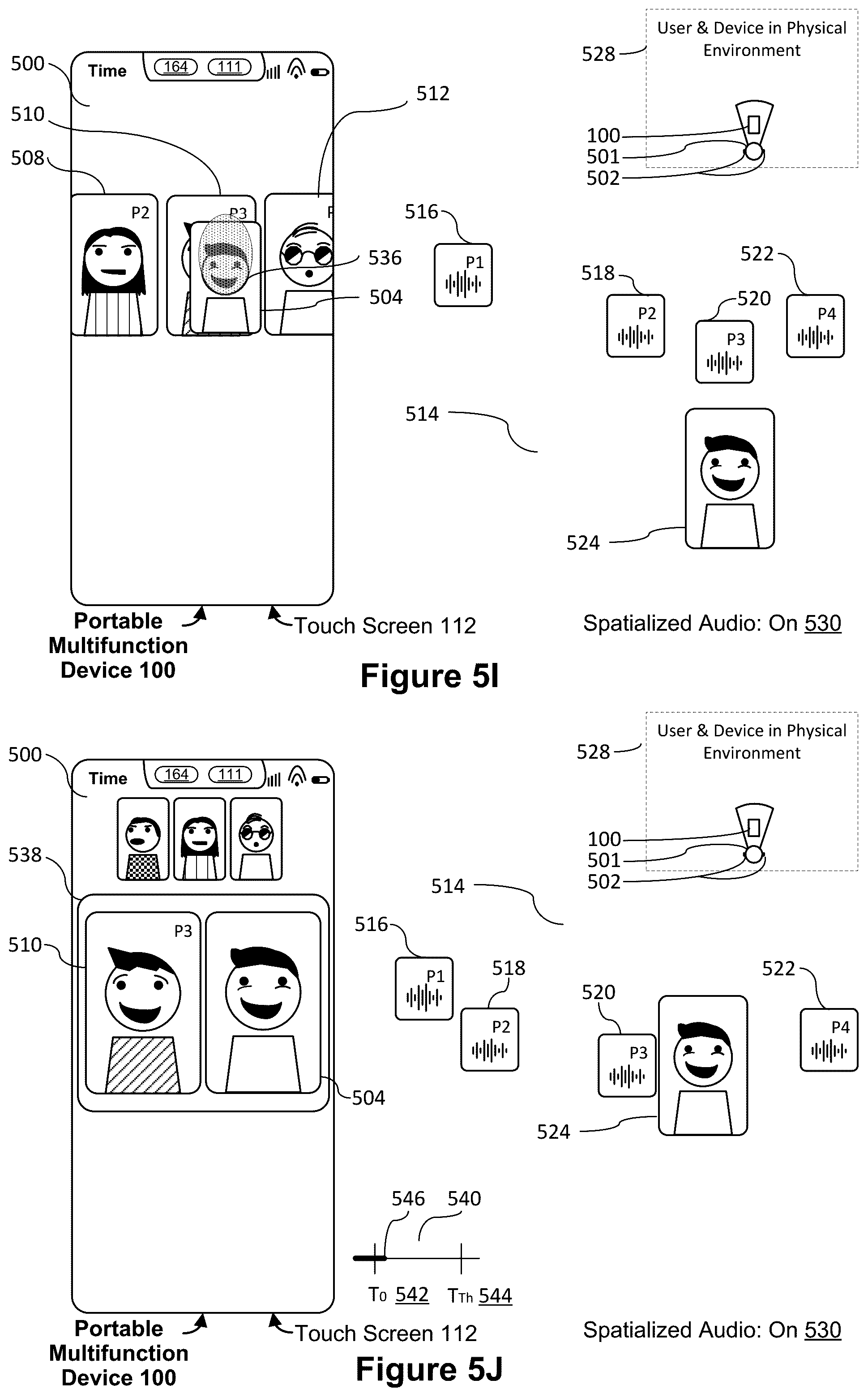 Patent US12317061 Figure 13 – Systems, methods, and graphical user interfaces for using spatialized audio during communication sessions