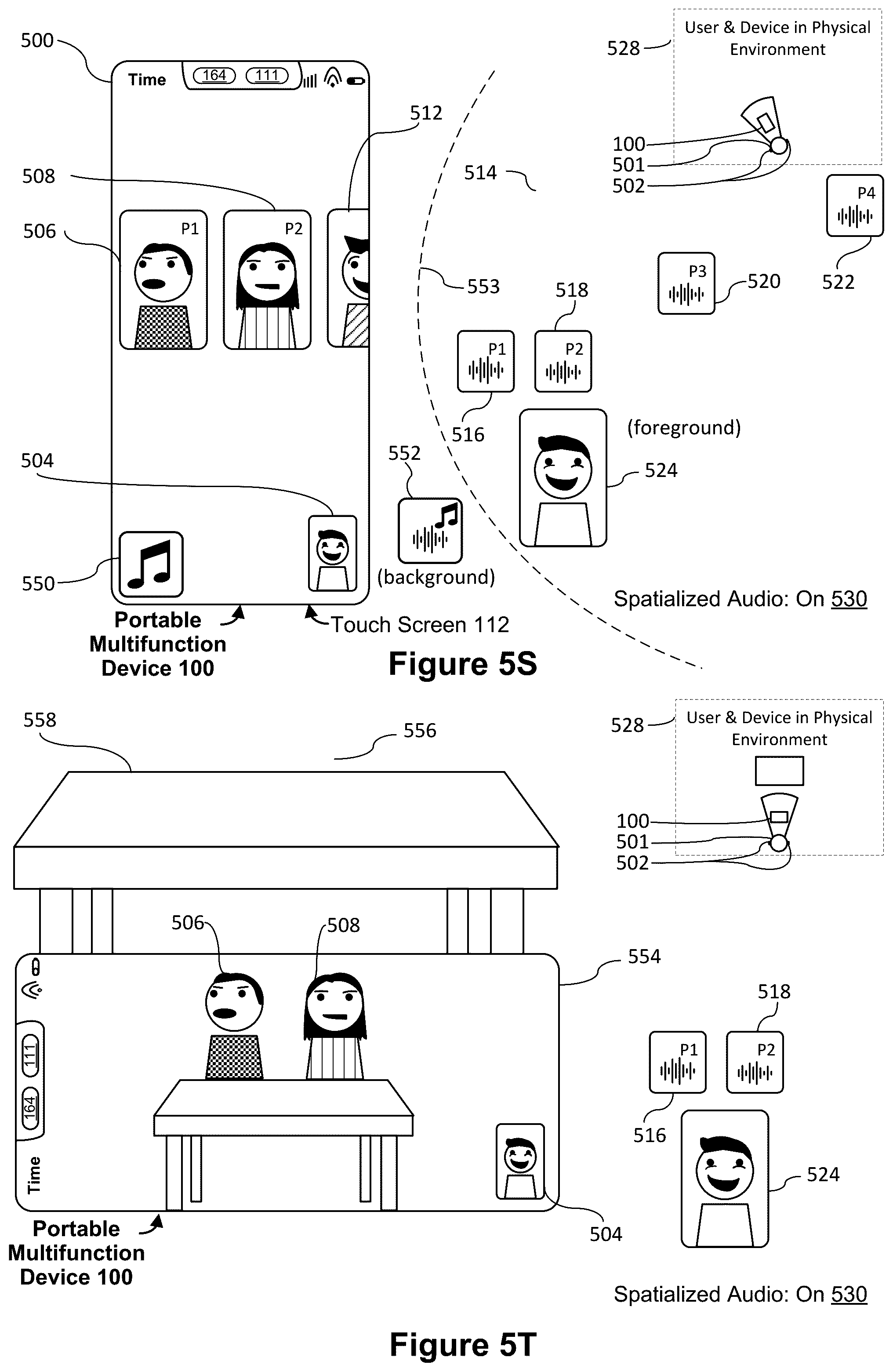 Patent US12317061 Figure 18 – Systems, methods, and graphical user interfaces for using spatialized audio during communication sessions