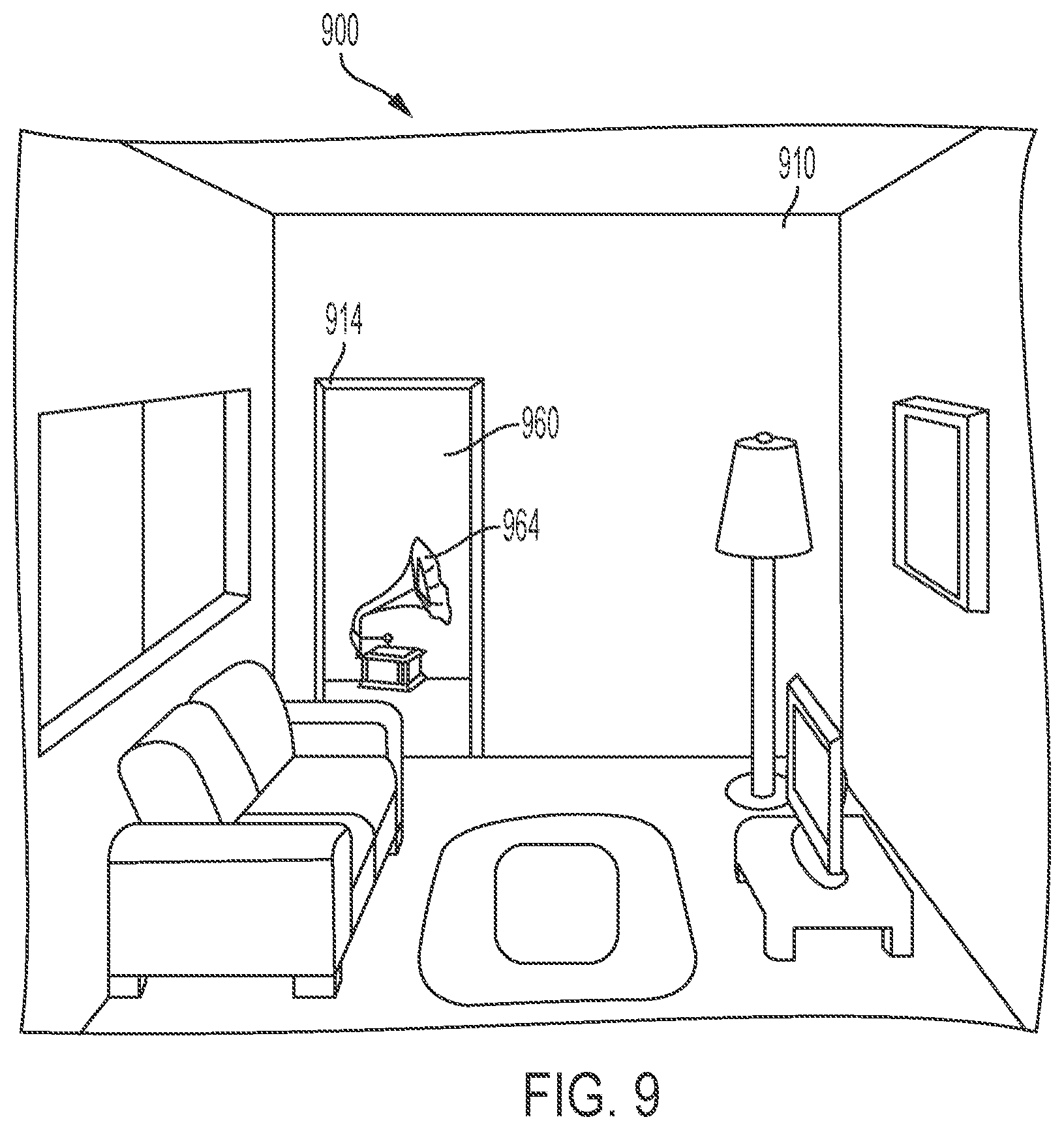Patent US12317064 Figure 12 – Mixed reality spatial audio