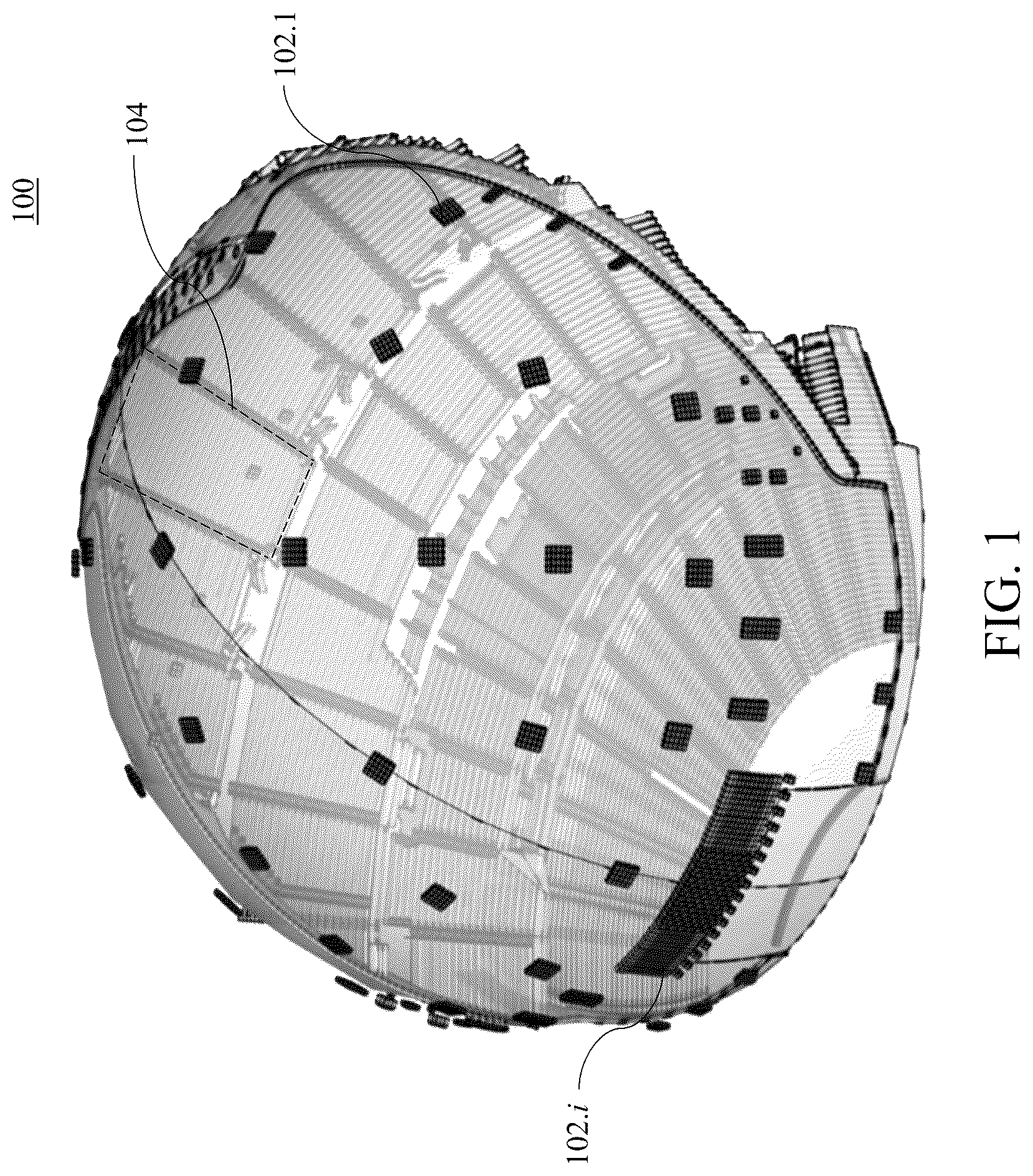 Patent US12317066 Figure 1 – Method and system for spatial audio metering using extended reality devices