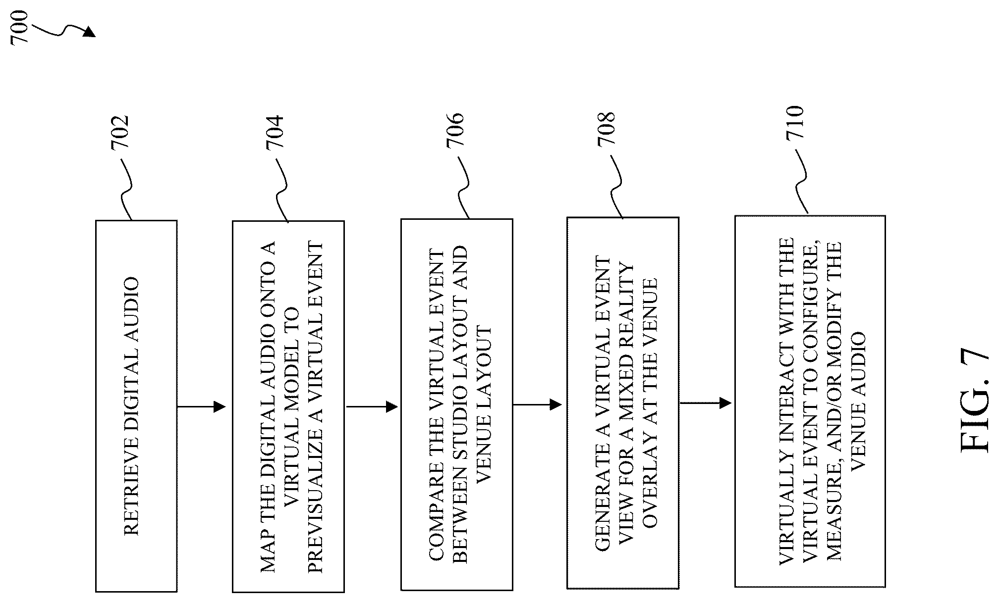 Patent US12317066 Figure 8 – Method and system for spatial audio metering using extended reality devices