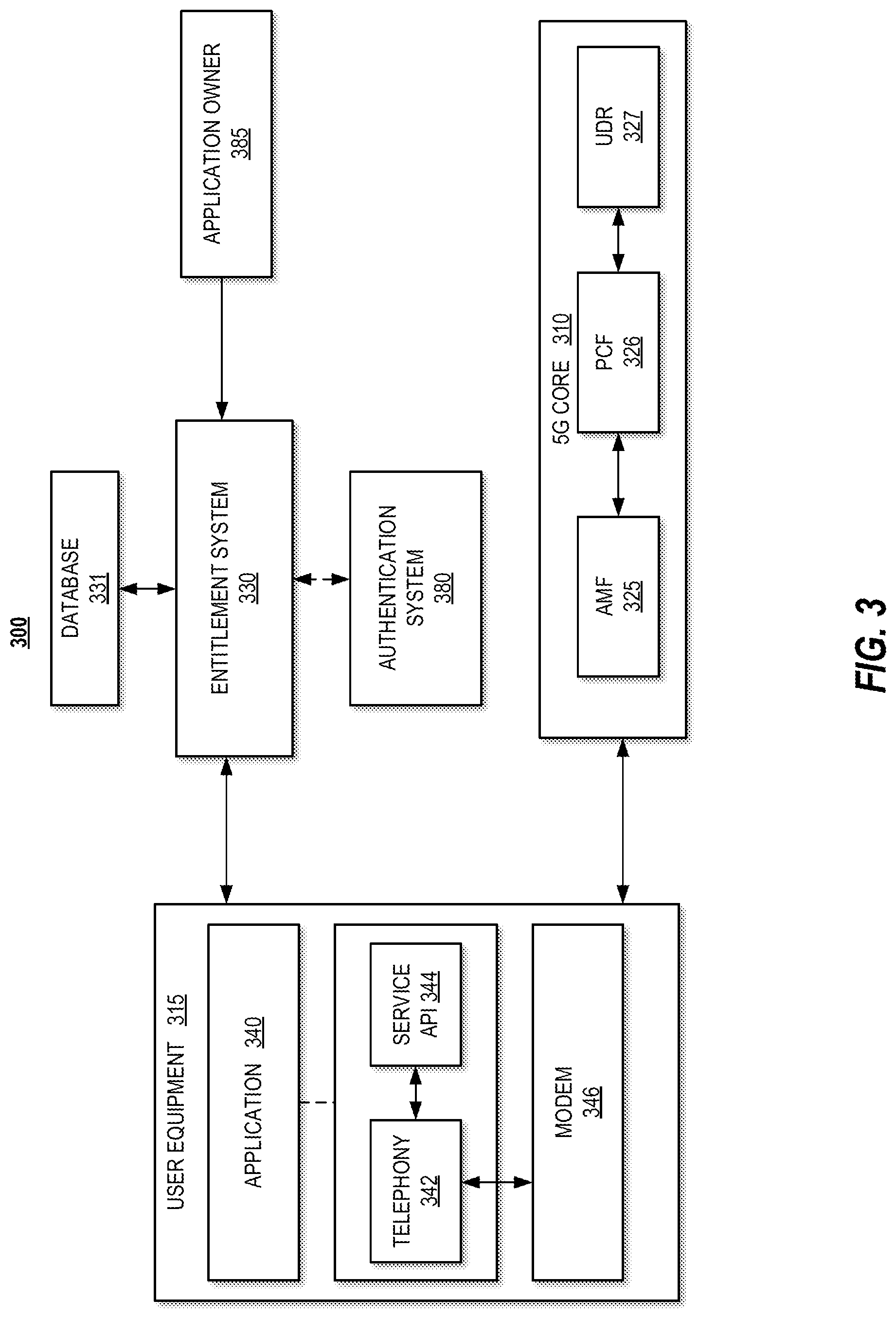 Patent US12317074 Figure 3 – Validating authenticity of an application accessing a network slice