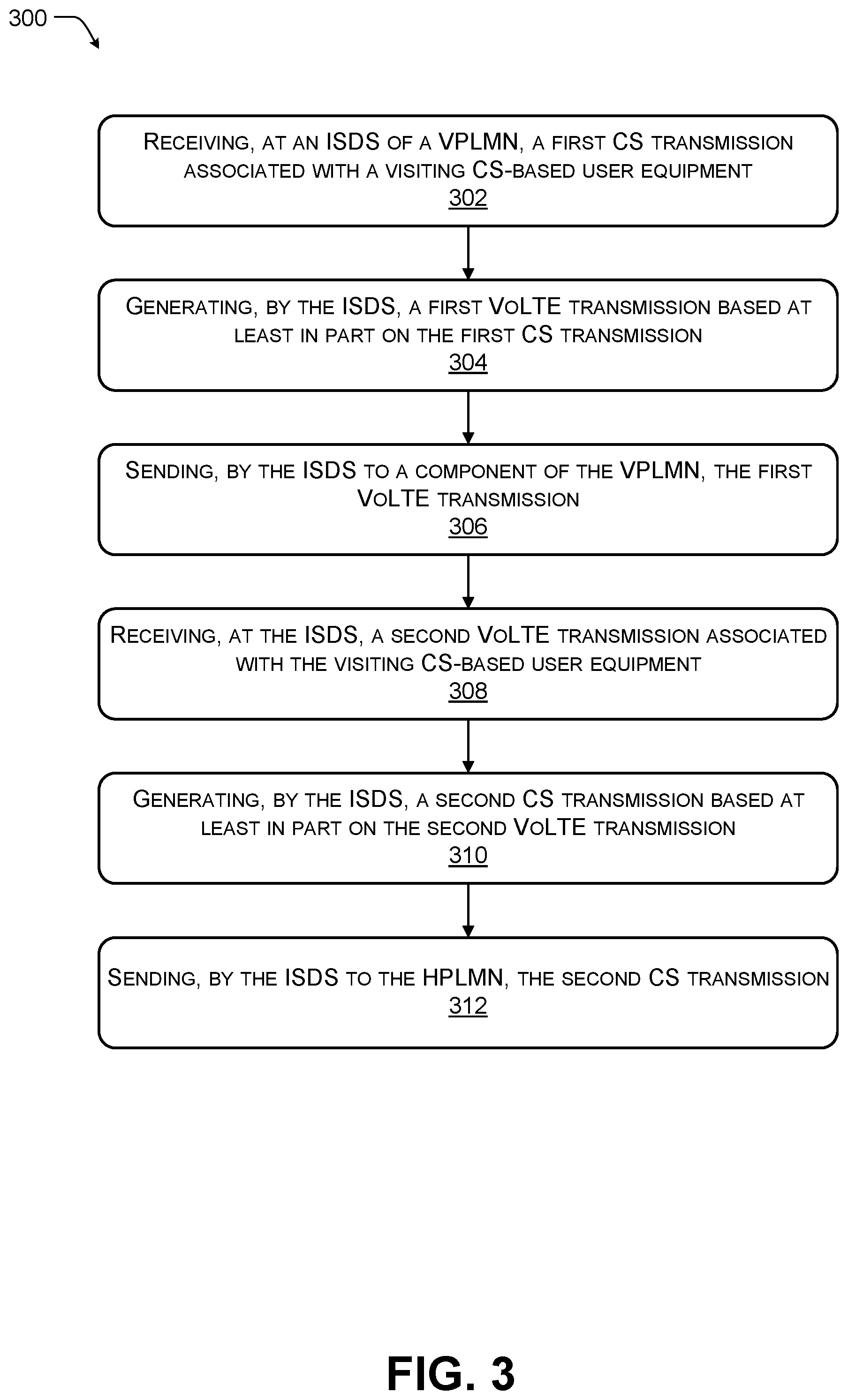 Patent US12317075 Figure 3 – Architecture for providing cellular roaming support