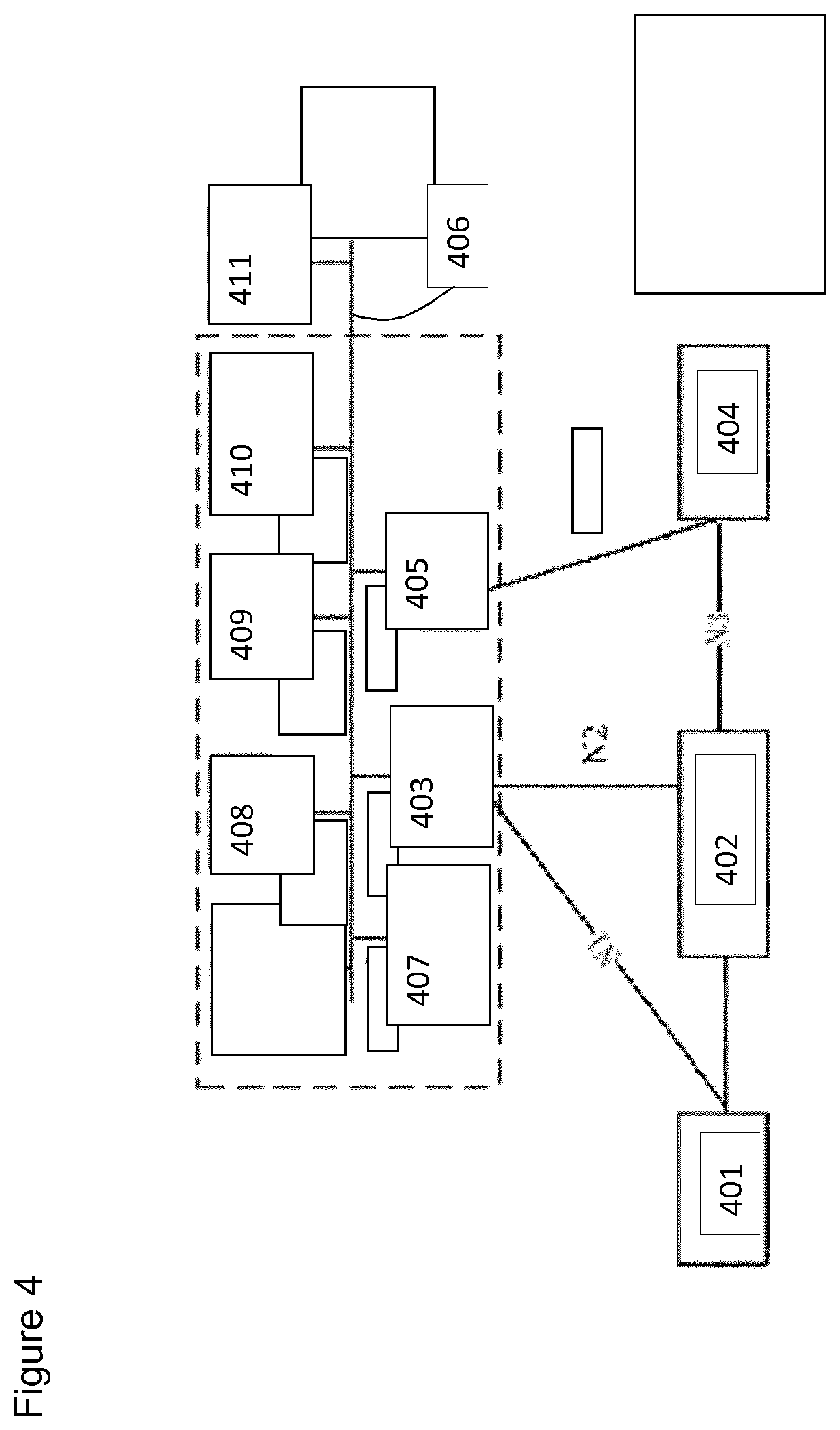 Patent US12317077 Figure 4 – Communication system